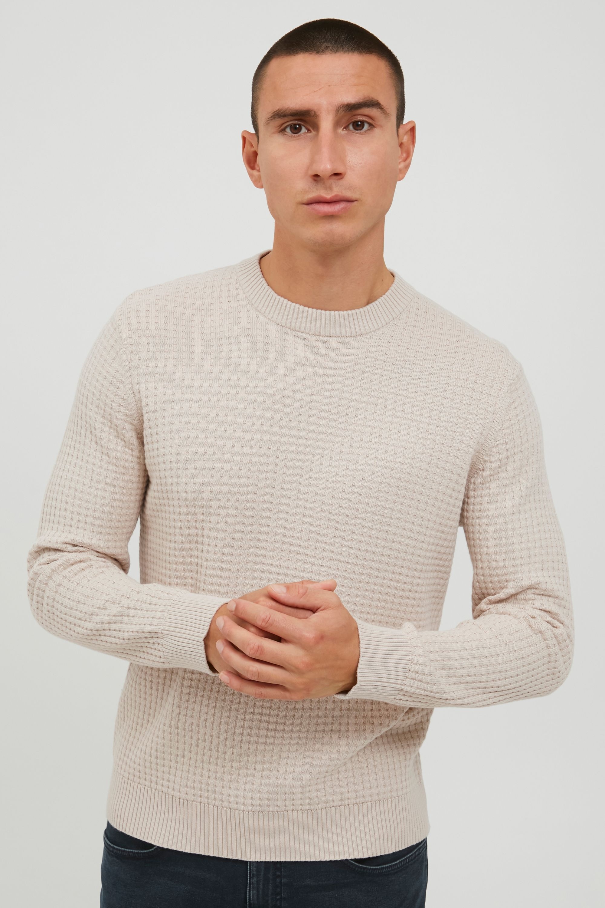 Casual Friday Strickfleece-Pullover »Strickpullover CFKarlo«