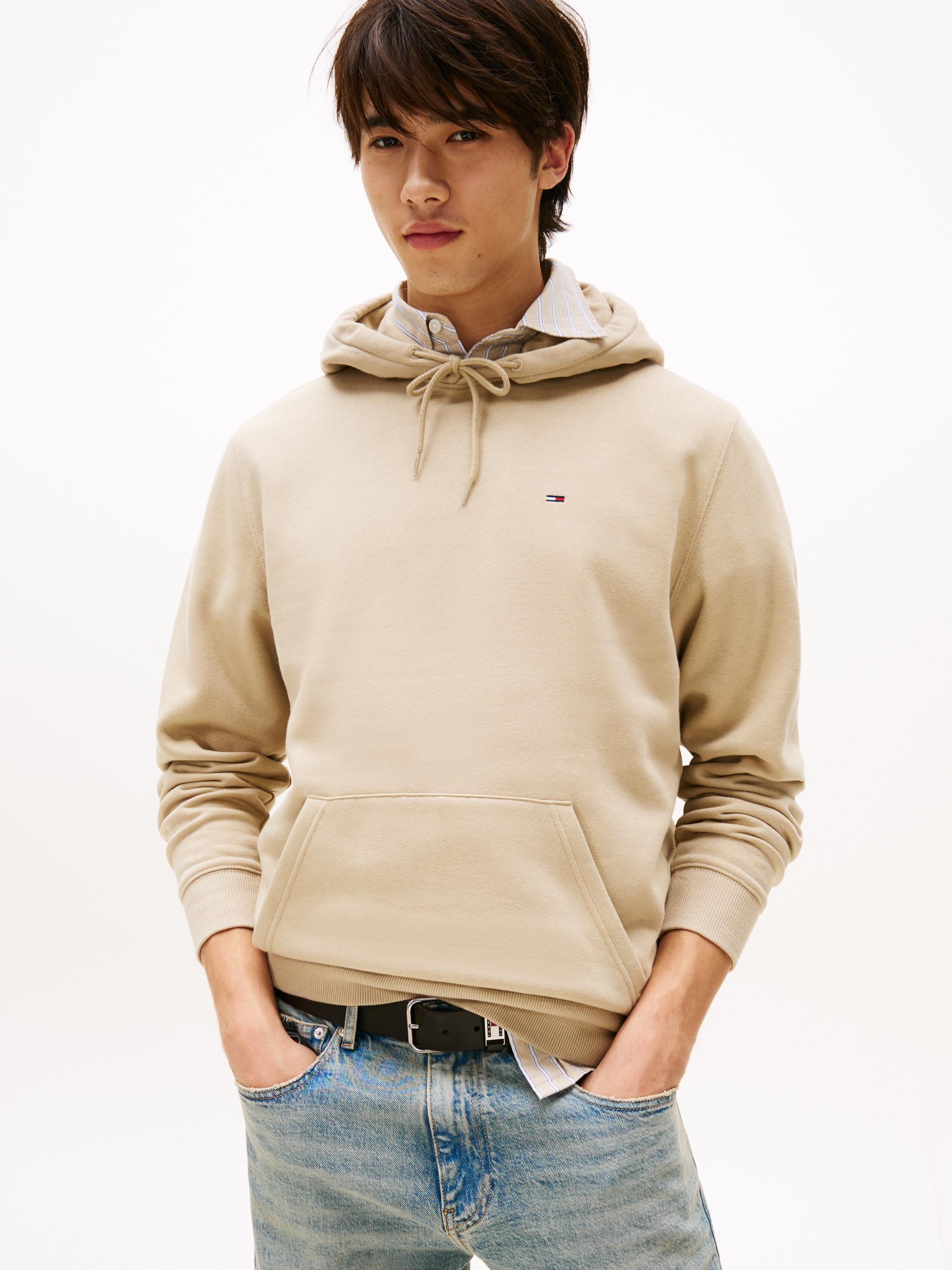 Tommy Jeans Sweatshirt "TJM REG S FLAG HOODIE", mit bestickten Markenlogo a günstig online kaufen