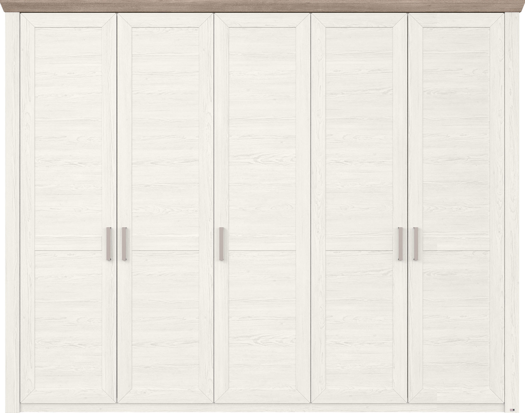 Thumbnail - set one by Musterring Kleiderschrank "York Schlafen" 1 Stk. tlg. mit Holztüren und Kranz in Eiche, versch. Breiten, Höhe...