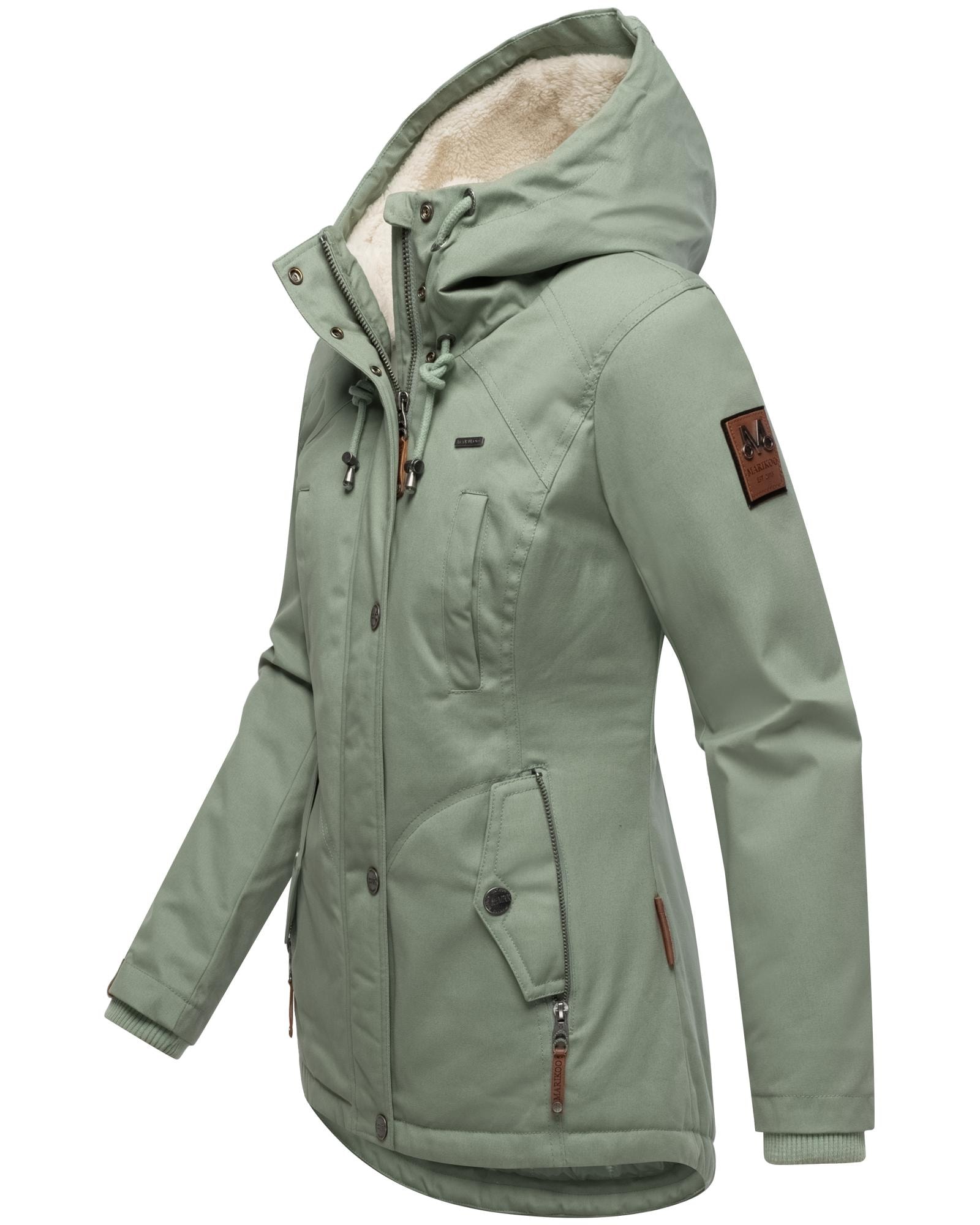 Marikoo Winterjacke »Bikoo«, mit Kapuze, sportliche Damen Outdoor Baumwolljacke mit Kapuze