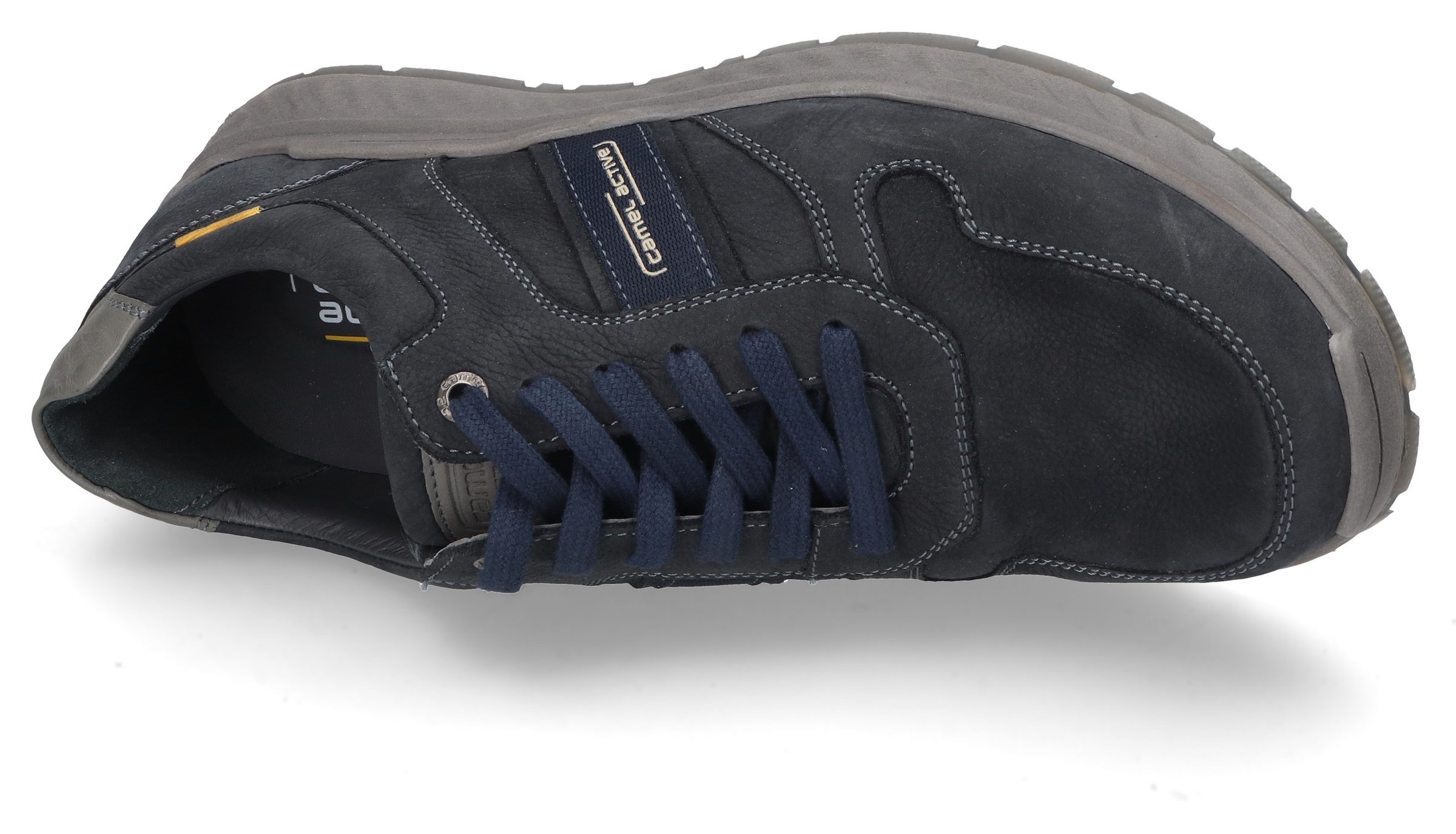 camel active Sneaker, Komfortschuh, Freizeitschuh mit bequemer Keilsohle
