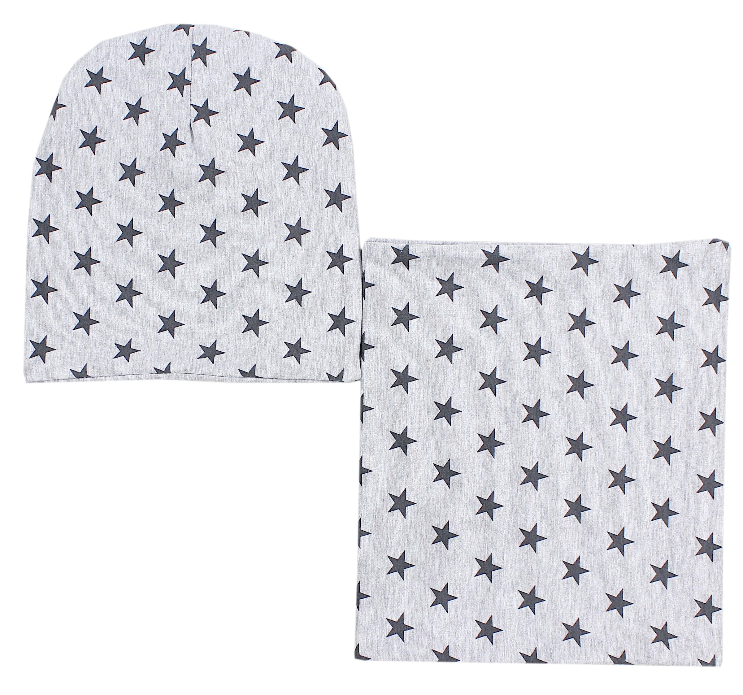 TupTam Beanie »Mütze Unisex Kinder Beanie Mütze Schlauchschal Set«