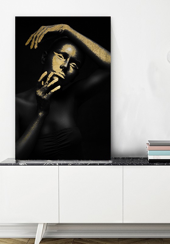 queence Acrylglasbild "Am-hehu" Bilder von Frauen  Fashion  Frau  Gemälde günstig online kaufen