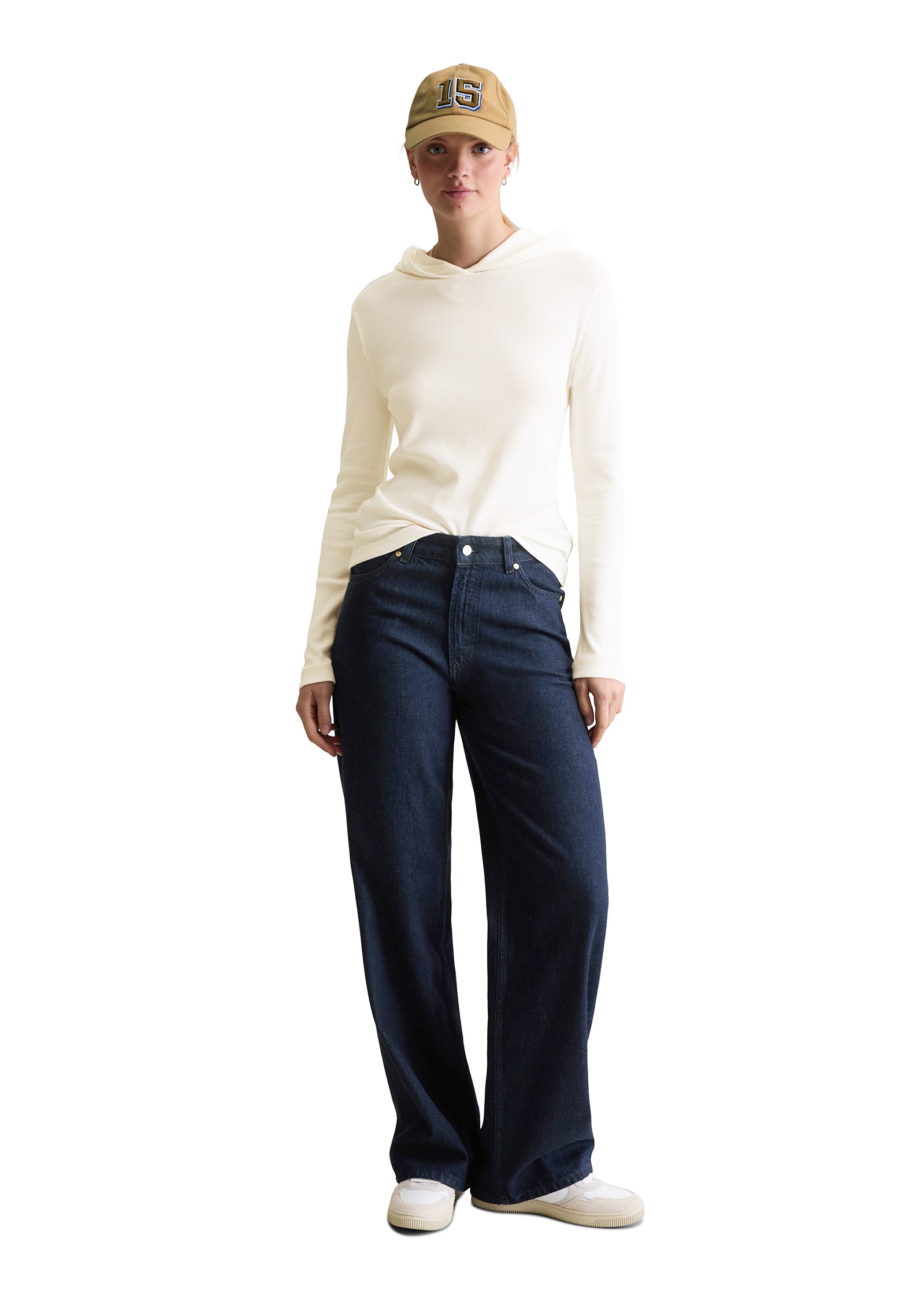 Marc O'Polo DENIM Langarmshirt »aus softem Bio-Baumwolle-Modal-Stretch-Jersey«