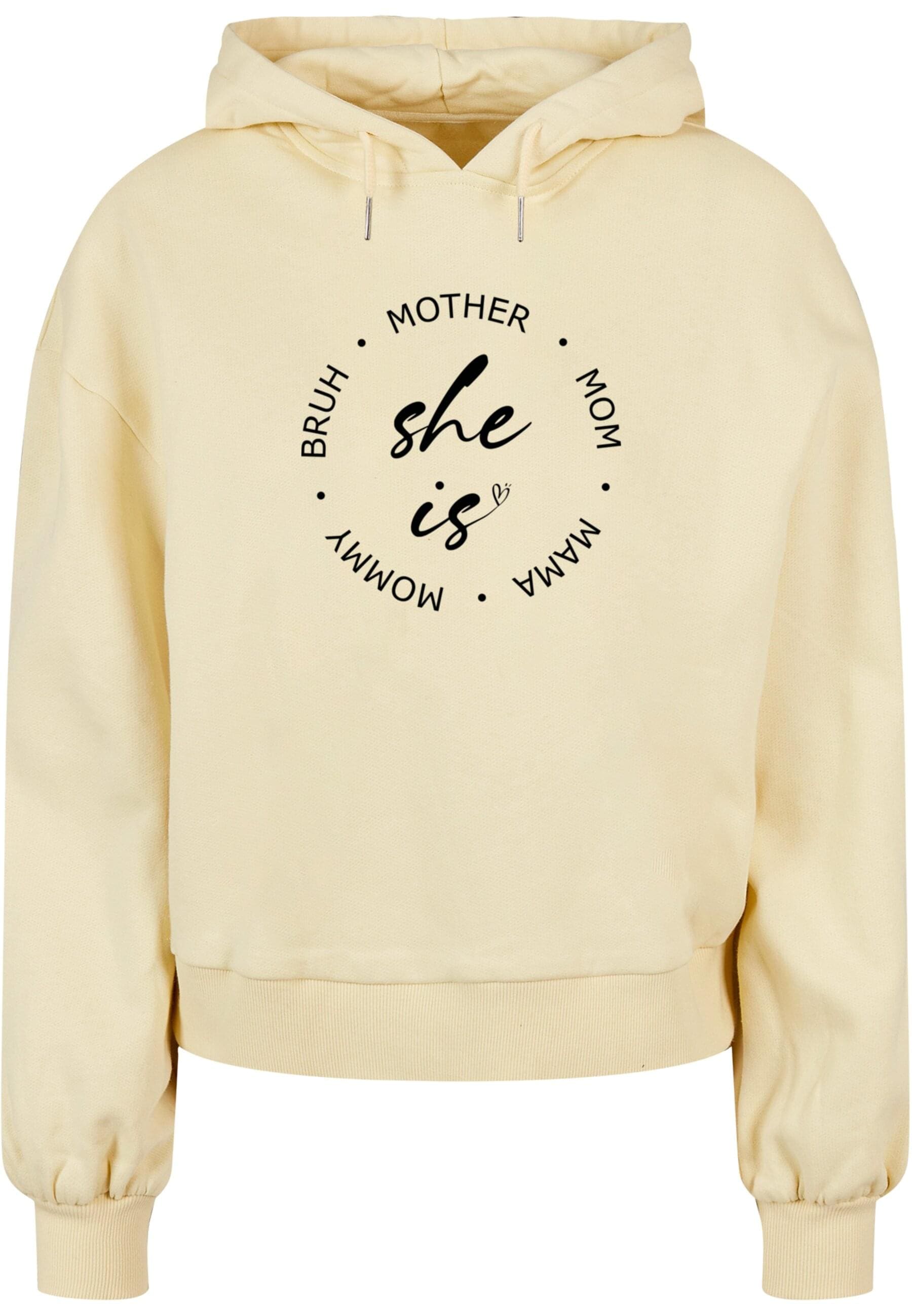 Merchcode Kapuzenpullover "Merchcode Damen Ladies Mothers Day - She is Over günstig online kaufen