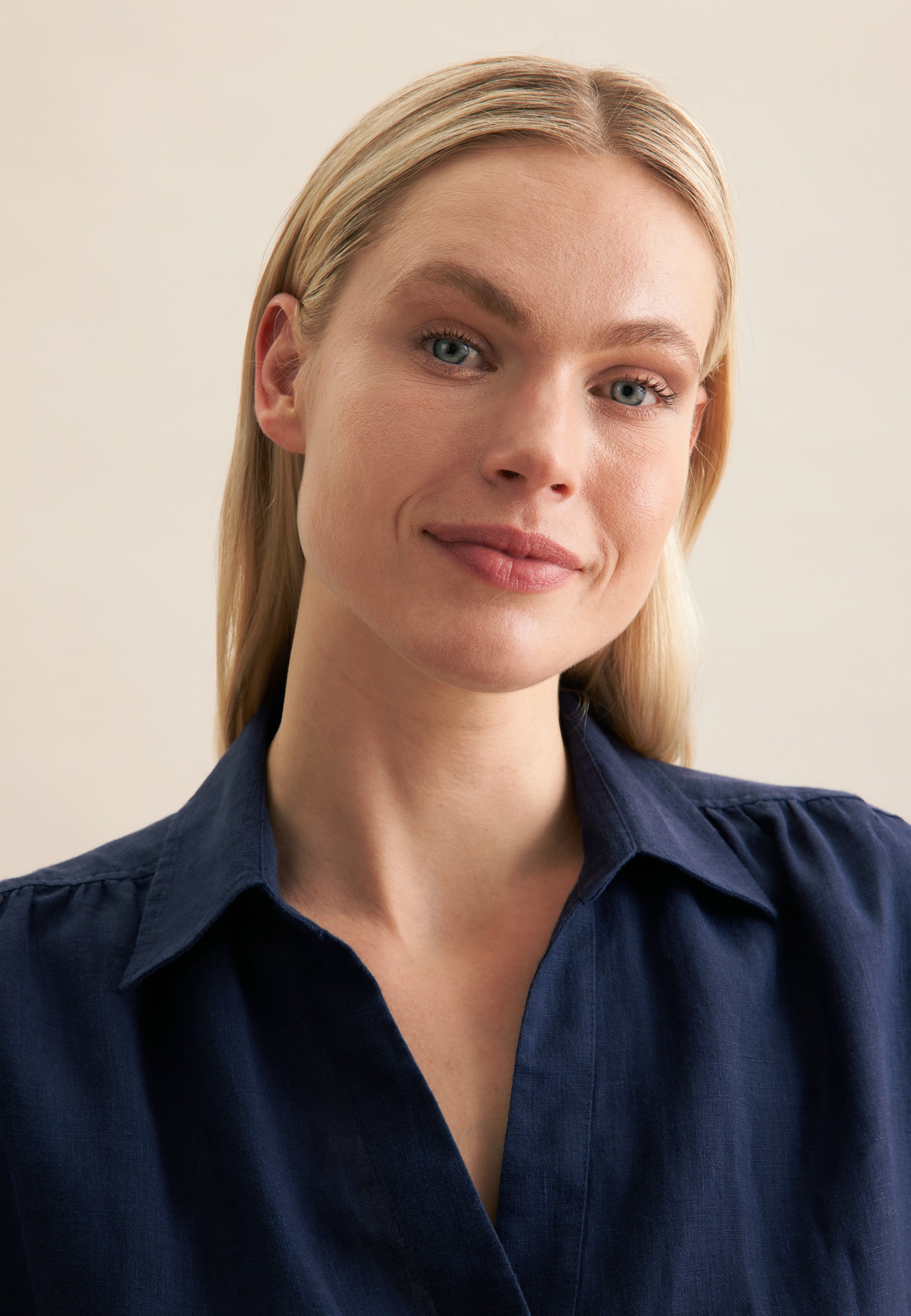 Thumbnail - seidensticker Hemdbluse "Schwarze Rose" Ohne Arm Kragen Uni