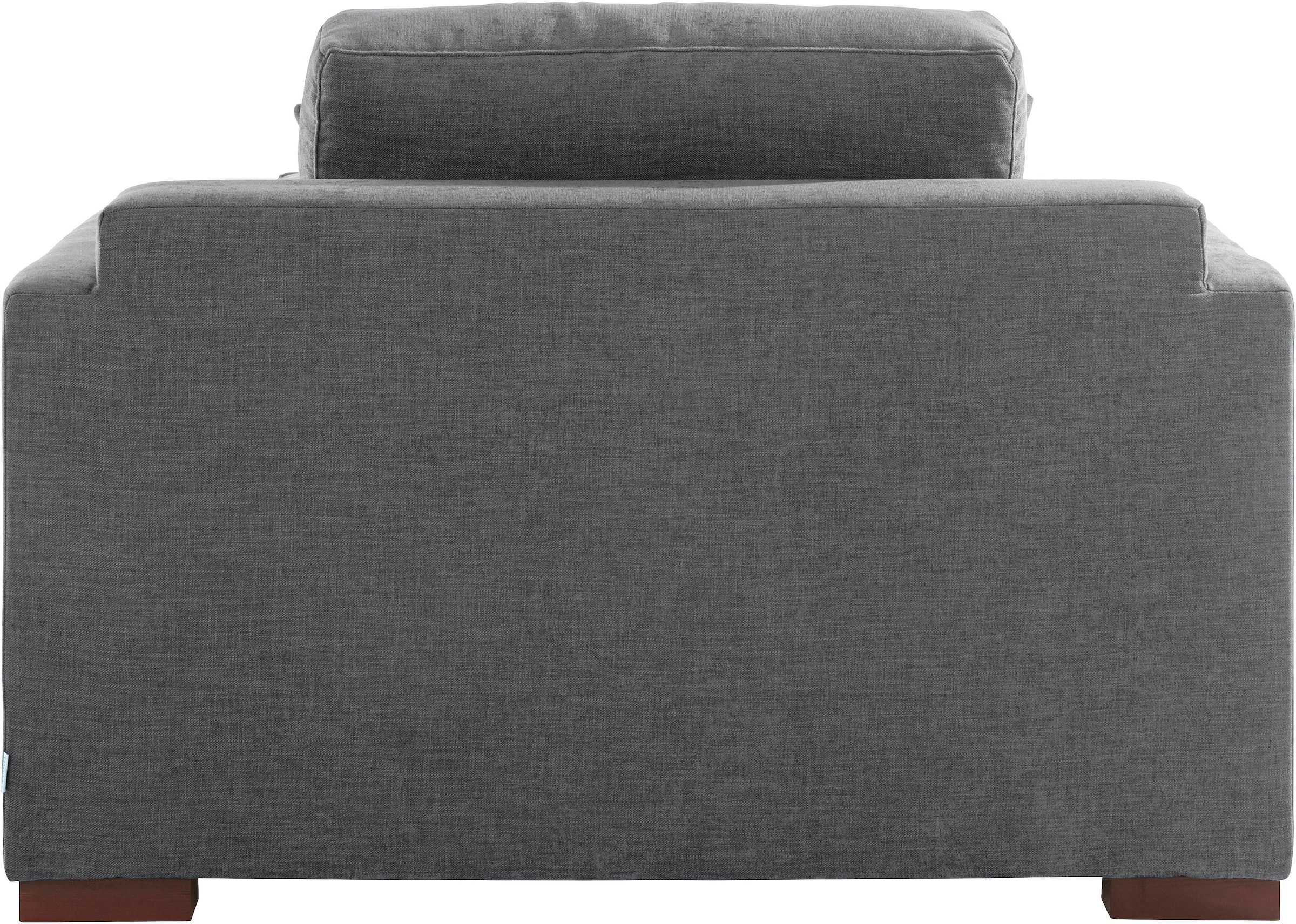 Home affaire Loveseat »Fresh Pond«, weicher Sitzkomfort, incl. Zierkissen, B/T/H: 140/96/95 cm