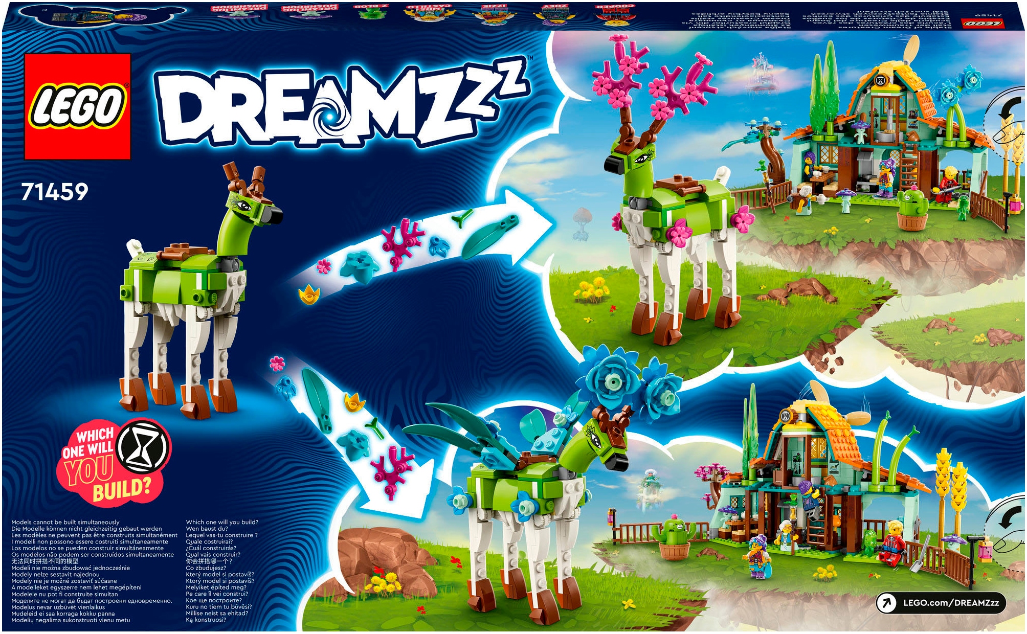 LEGO® Konstruktionsspielsteine »Stall der Traumwesen (71459), LEGO® DREAMZzz™«, (681 St.), Made in Europe