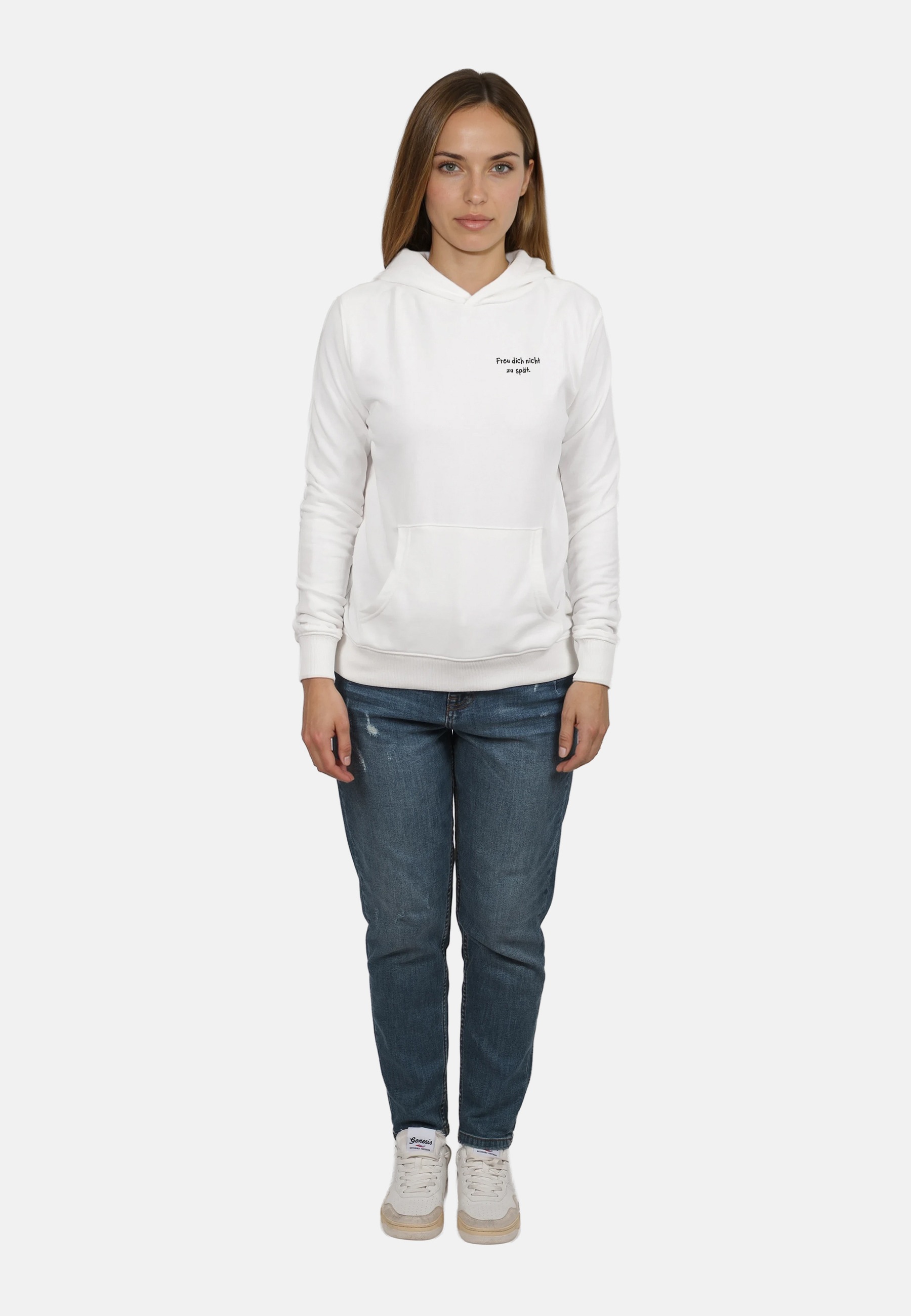 Kleinigkeit Hoodie »Kleinigkeit Görls Light Hoodie Freu Dich«
