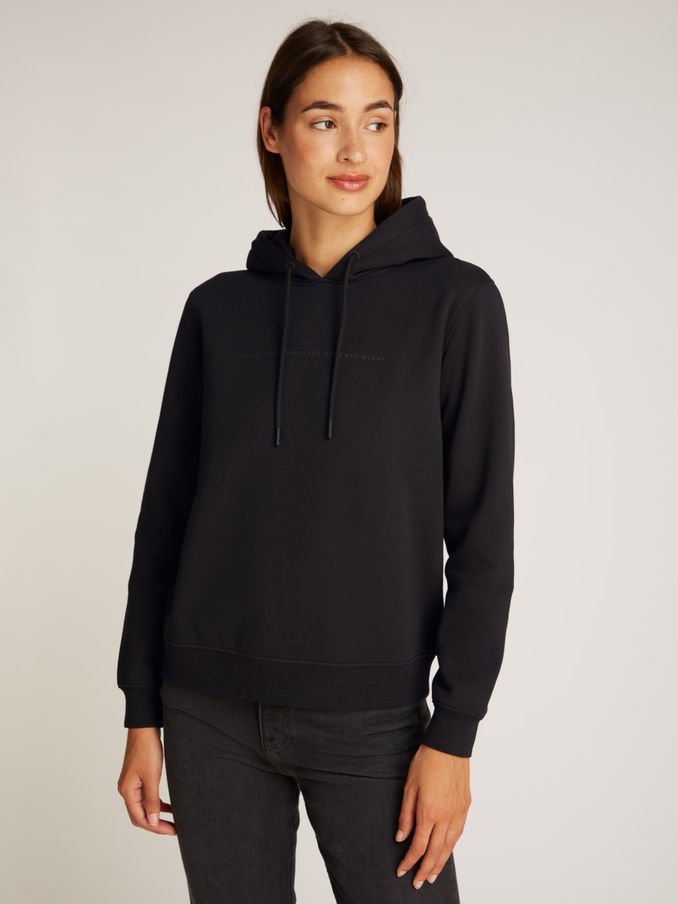 Calvin Klein Jeans Sweatshirt "INSTITUTIONAL GRAPHIC REG HOODIE", mit Logod günstig online kaufen