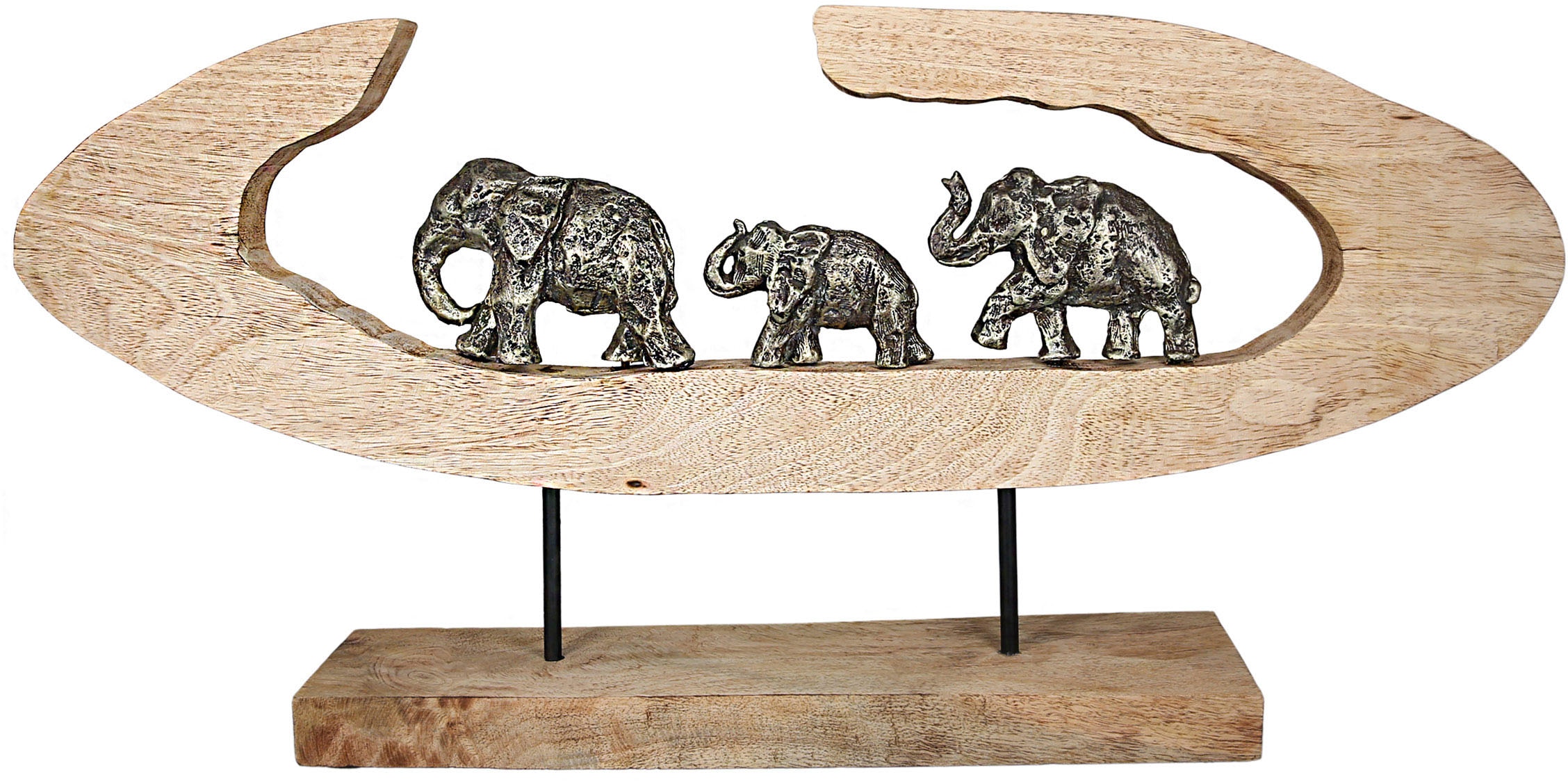 Casablanca by Gilde Tierfigur BAUR | kaufen Elefantenfamilie« »Skulptur