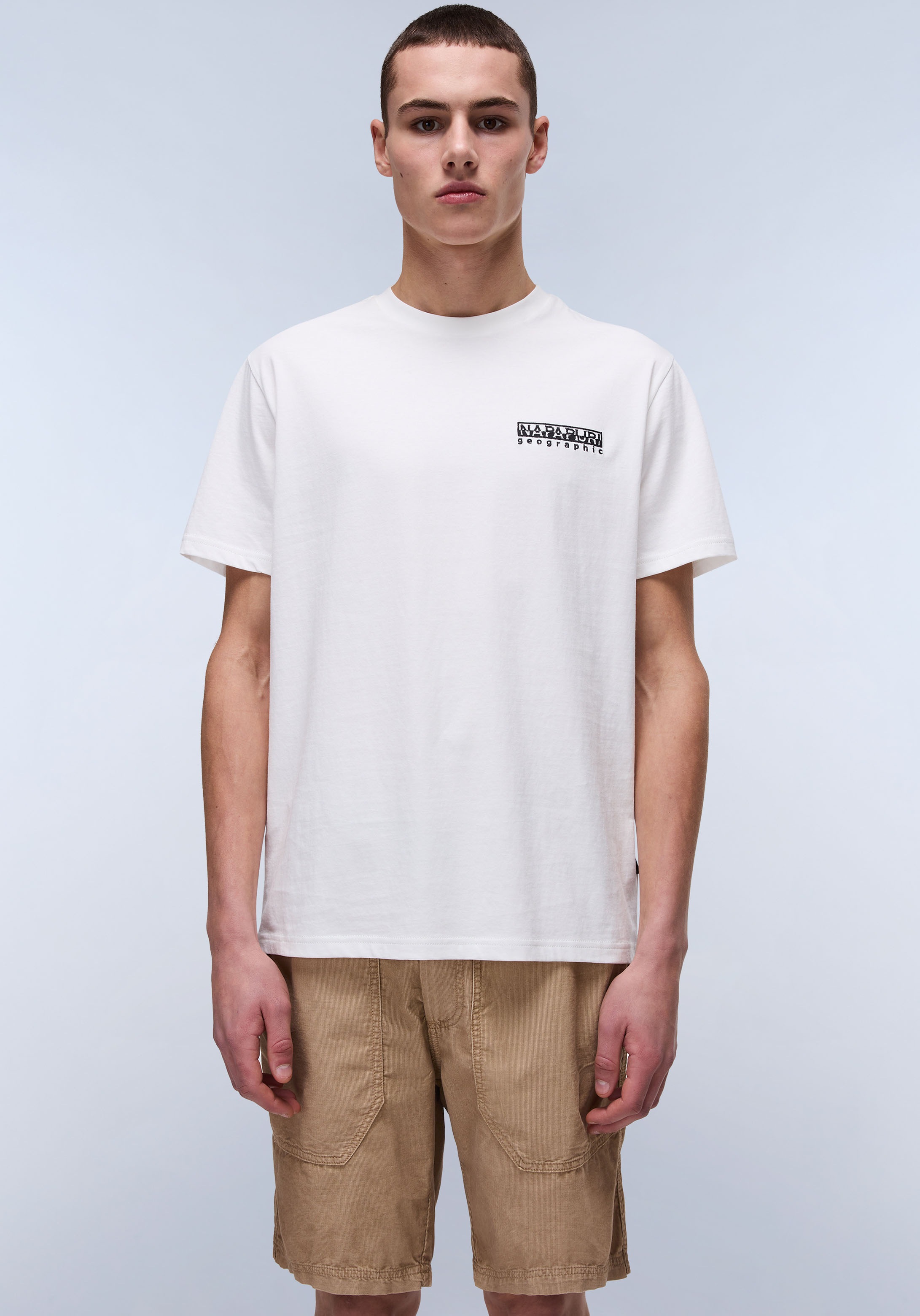 Napapijri Kurzarmshirt »S-VIGNONI BACK SS« su Ru...