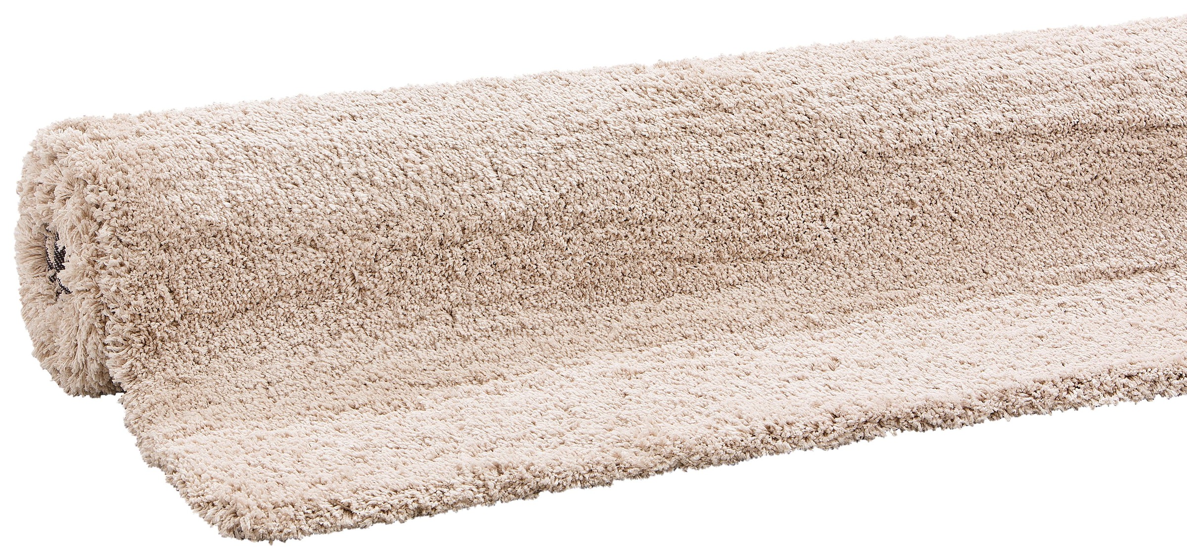 Teppich OTTO HOME "Desner, Hochflor Teppiche" Gr. 1, beige, B:60cm H:35mm L:90cm, Kunstfaser, Teppiche, Teppich, Mikrofaser, weich, flauschig, Wohnzimmer, Schlafzimmer, Kinderzimmer 3