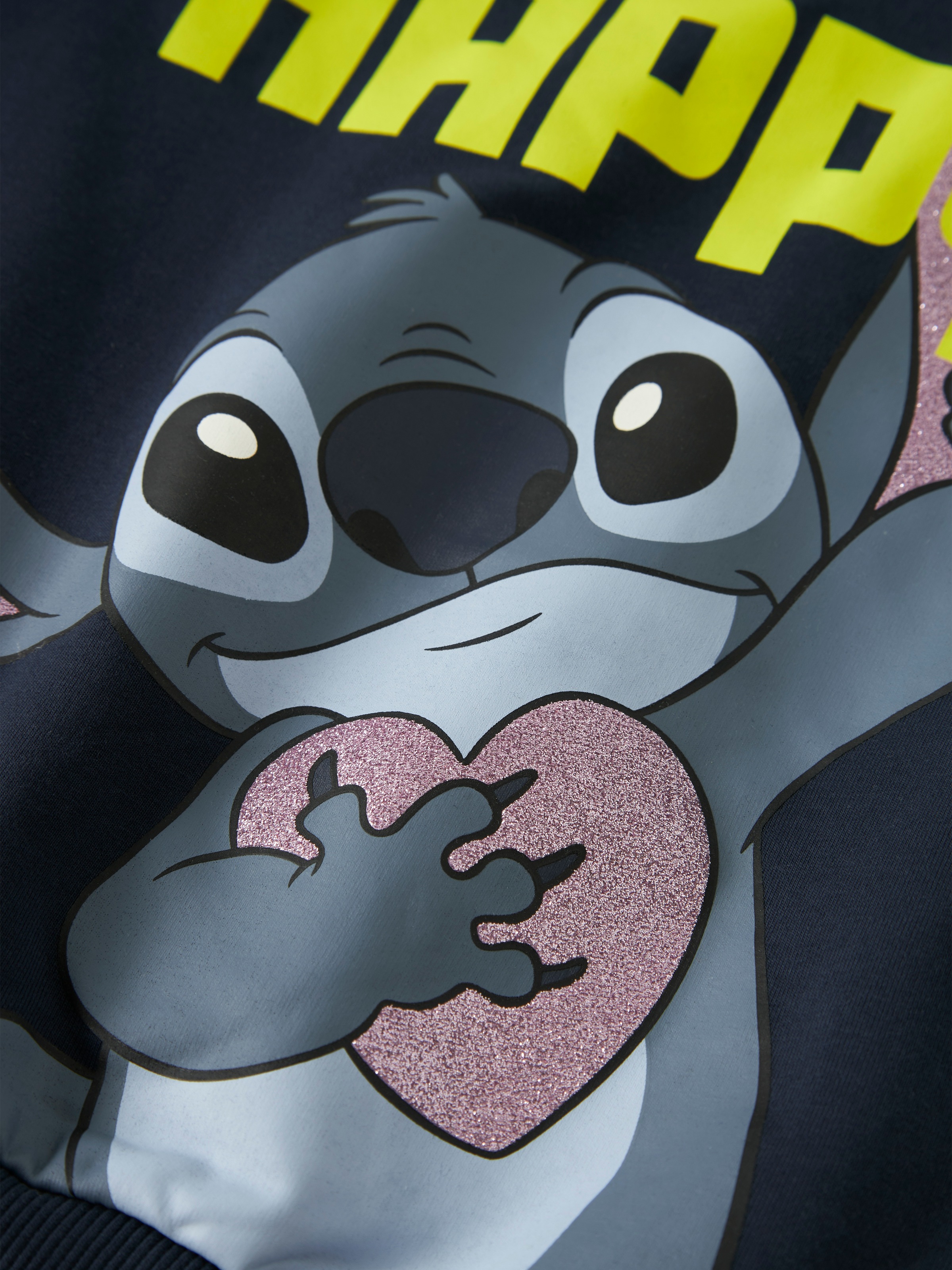 Name It Sweatshirt »NMFDIDI STITCH SWEAT UNB NOOS WDI«, mit Glitzerprint für einen funkelnden und coolen Loo
