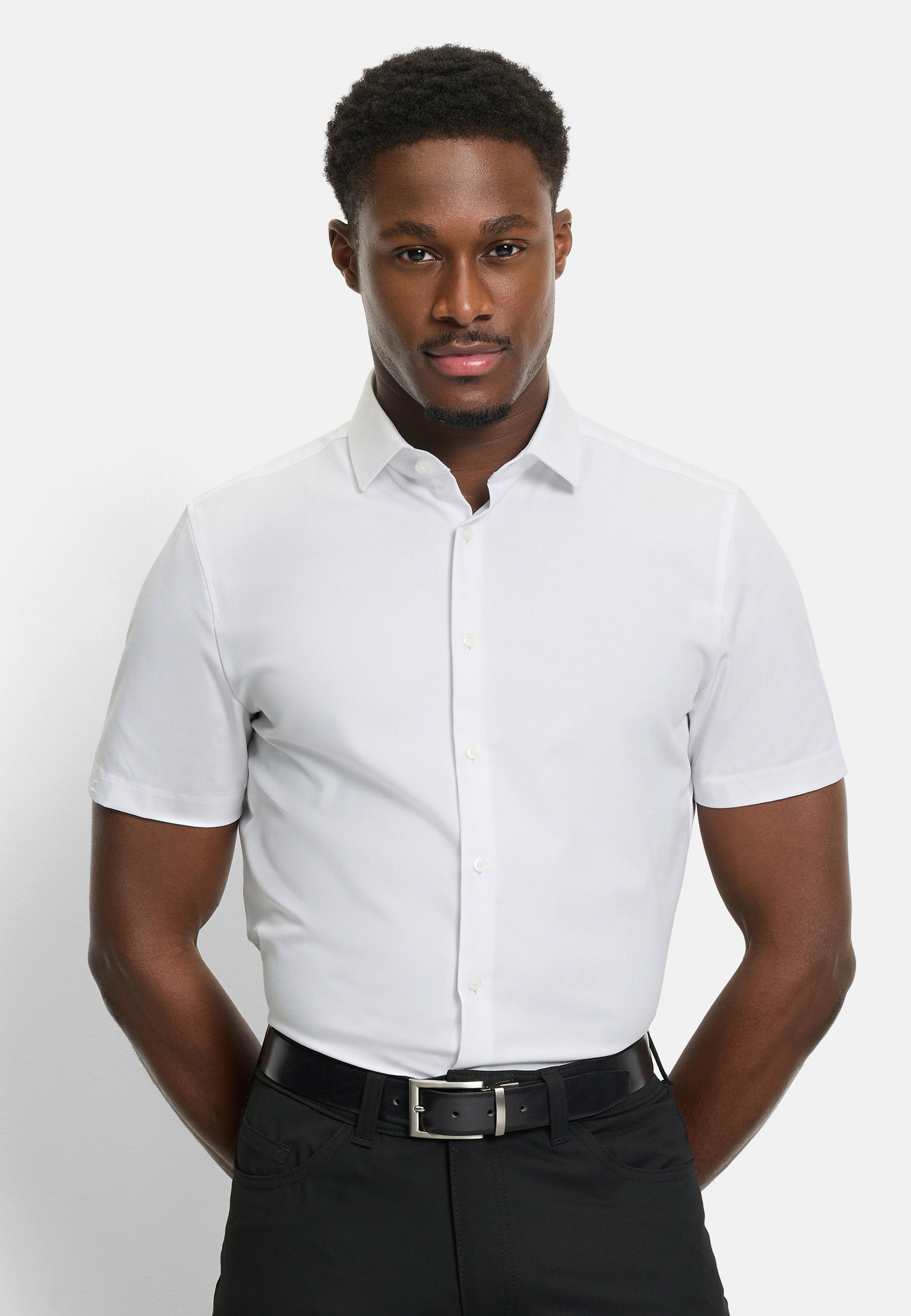OLYMP Businesshemd "OLYMP Level Five 24/Seven, Body Fit, Modern Kent"