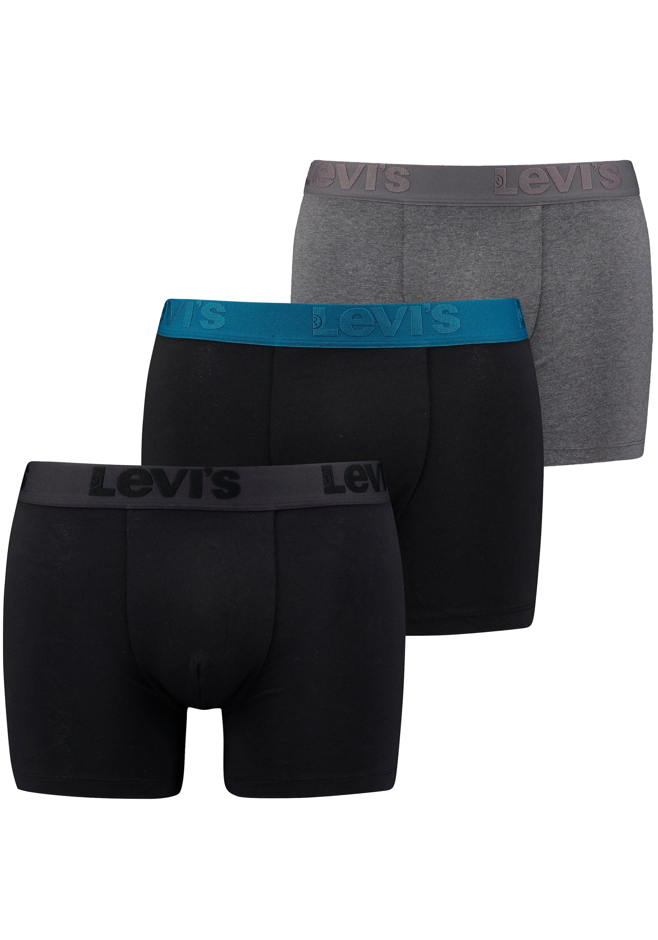 Levis Boxershorts "LEVIS MEN PREMIUM BOXER BRIEF 3P", (3er Pack), mit breit günstig online kaufen