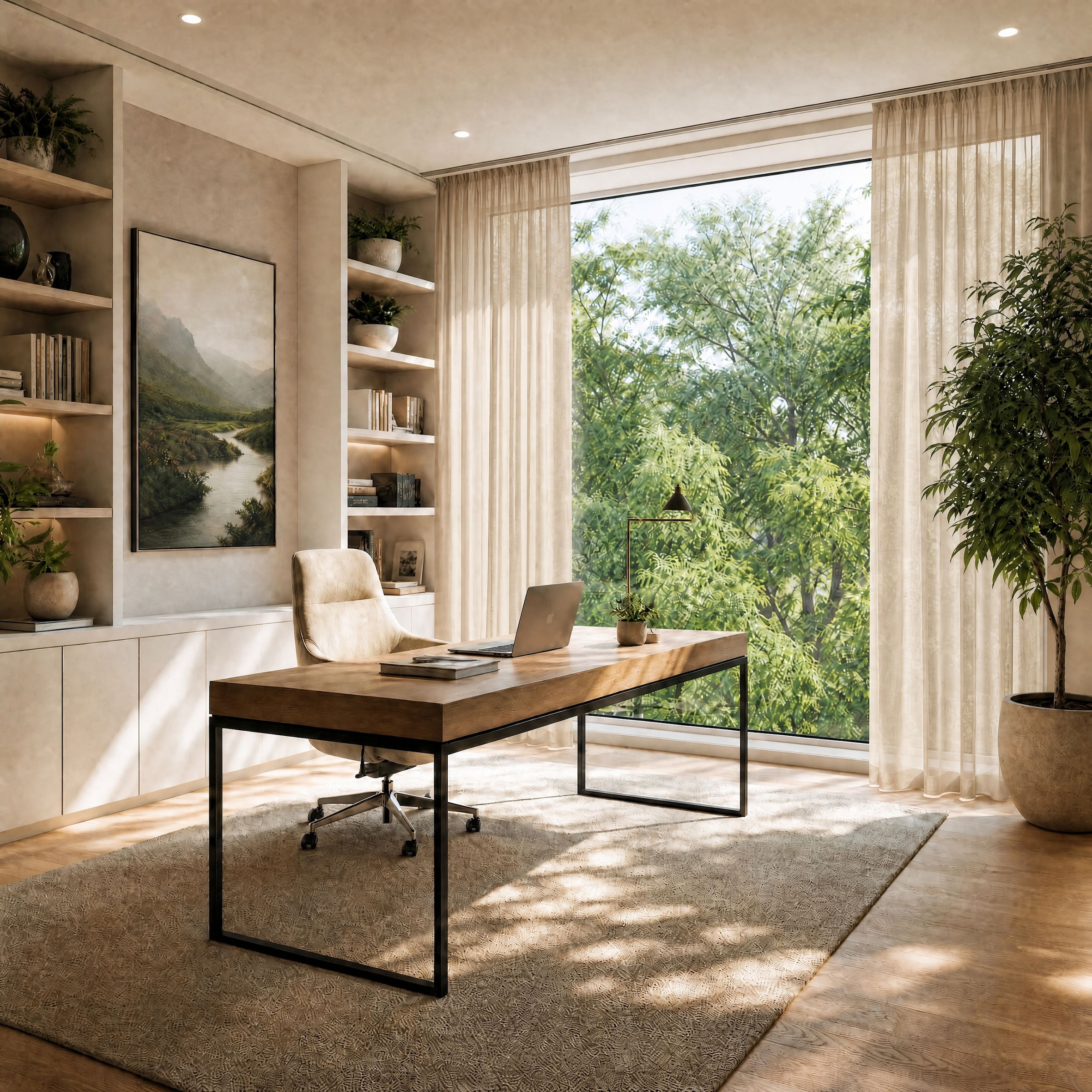 OTTO home Gardine »ELVIRA, nach Wunschmaß« Kräuselband 1 Stk. tlg. Maßanfertigung, made in europe, Wohnzimmer, Schlafzimmer, uni