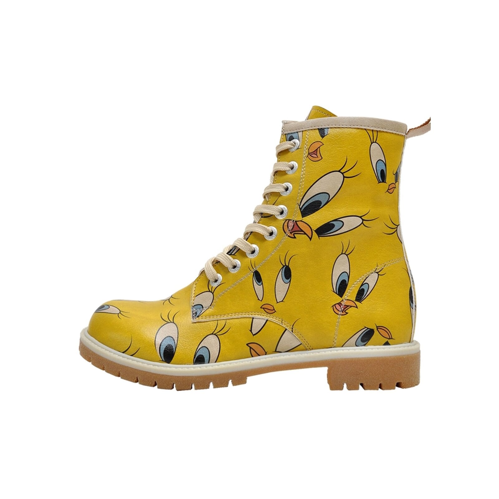 DOGO Schnürboots "Wb Longe Boots Schnürstiefel Tweety With Roses Damen" Han günstig online kaufen