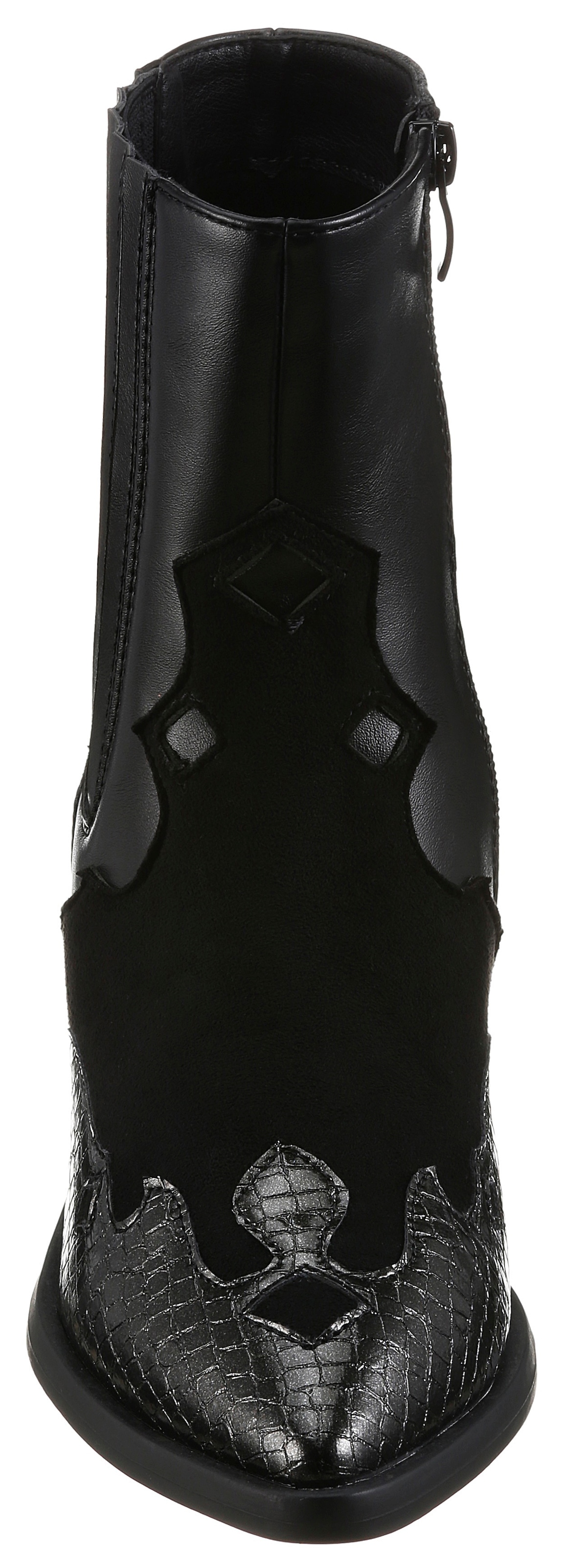 Aniston SHOES Westernstiefelette  Cowboystiefelette mit Stretch - NEUE KOLLEKTION