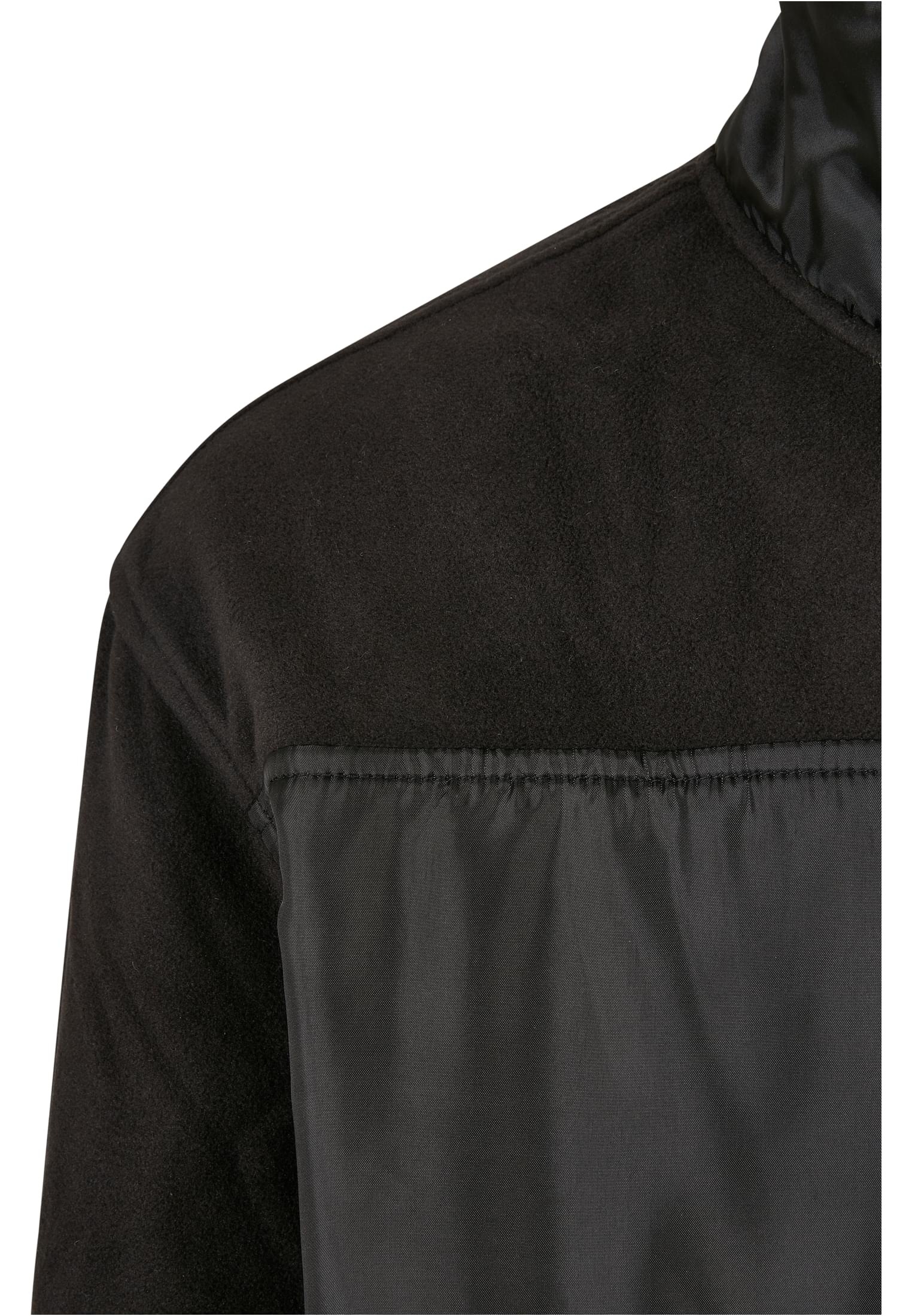 URBAN CLASSICS Fleecejacke BAUR Kapuze ▷ Jacket«, Patched | Micro bestellen ohne St.), (1 »Herren Fleece