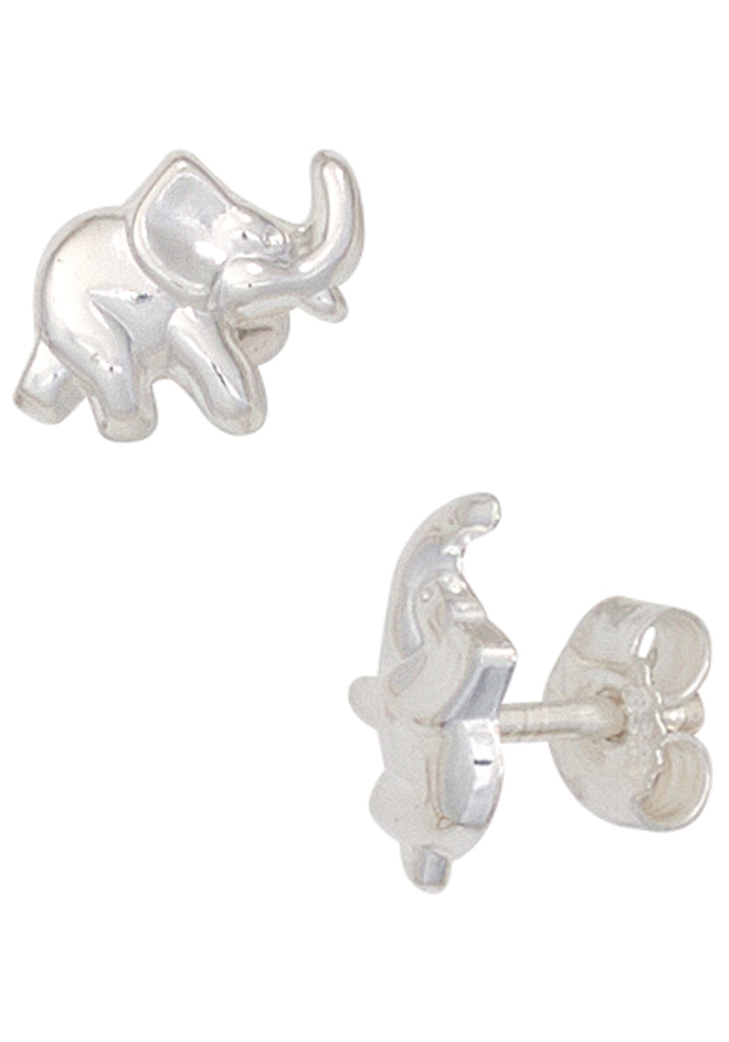 JOBO Paar Ohrstecker »Elefant« 925 Silber