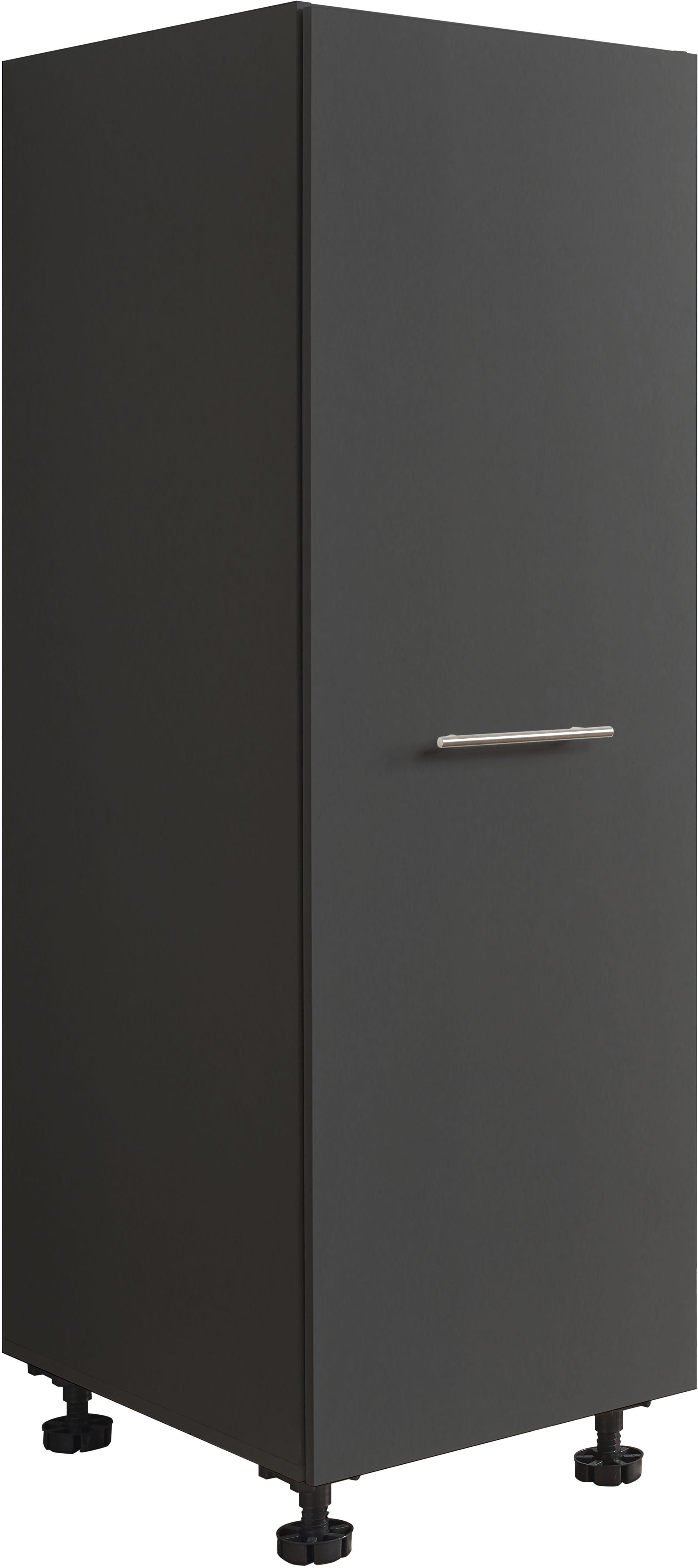 Laundreezy Stauraumschrank "LAUNDREEZY LDG50" Breite 50 cm, höhenverstellb.Füße, Soft-Close-Funktion,3 Einlegeböden