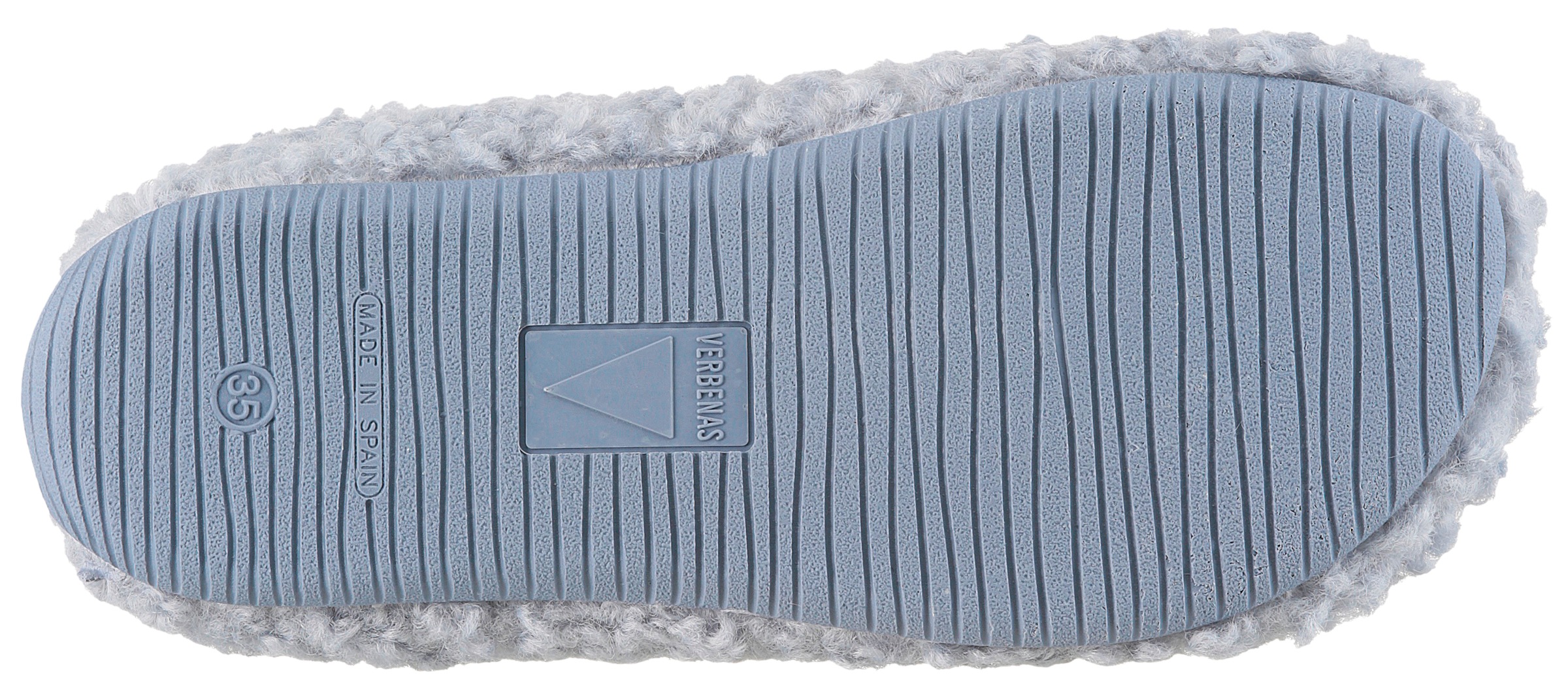 Thumbnail - VERBENAS Pantoffel, Hausschuh, Homeslipper, Clog in kuscheliger Optik