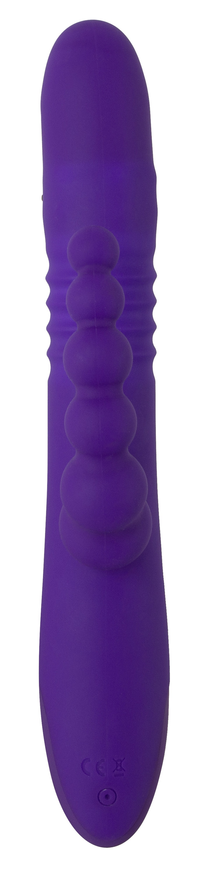 Sweet Smile Vibrator »Vib mit Stoßfunktion und Klitorisreizer Thrusting Pearl Triple«