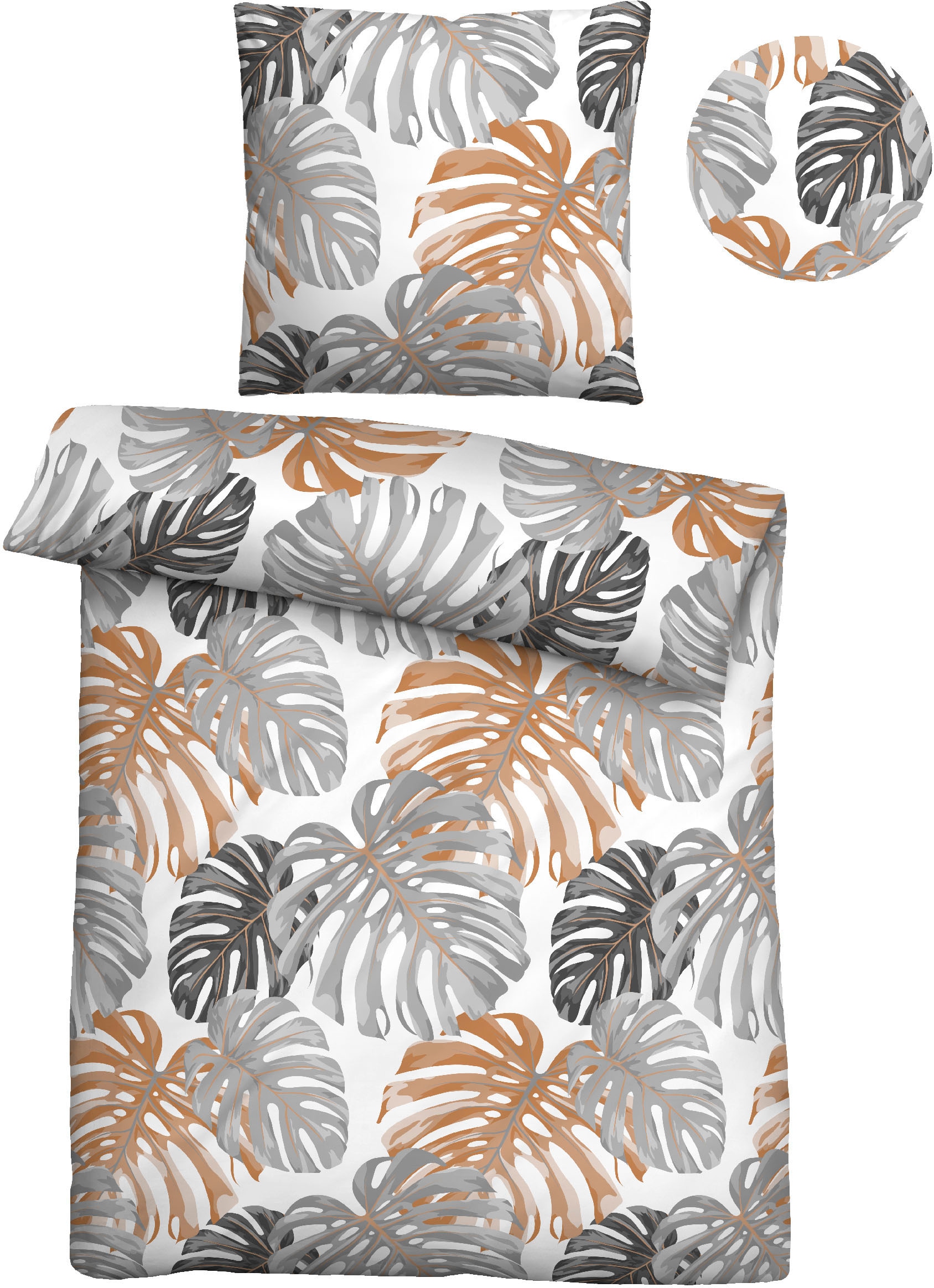 Castell - Markenbettwäsche Bettwäsche "Stella" 2 Stk. feiner Glanz + weiche günstig online kaufen