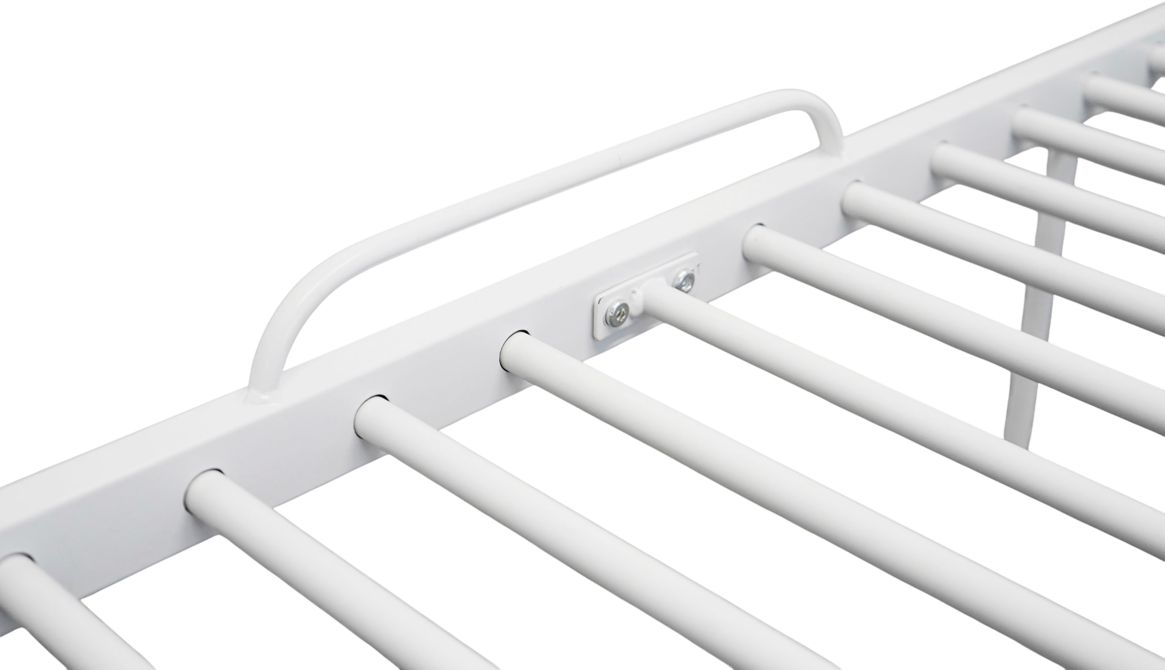 OTTO home Metallbett »Trento Bett Bettgestell Bestseller Doppelbett Ausziehbett« Bestseller Gästebett Sofabett Schlafzimmer,  Daybett mit Ausziefunktion im Landhausdesign weiß