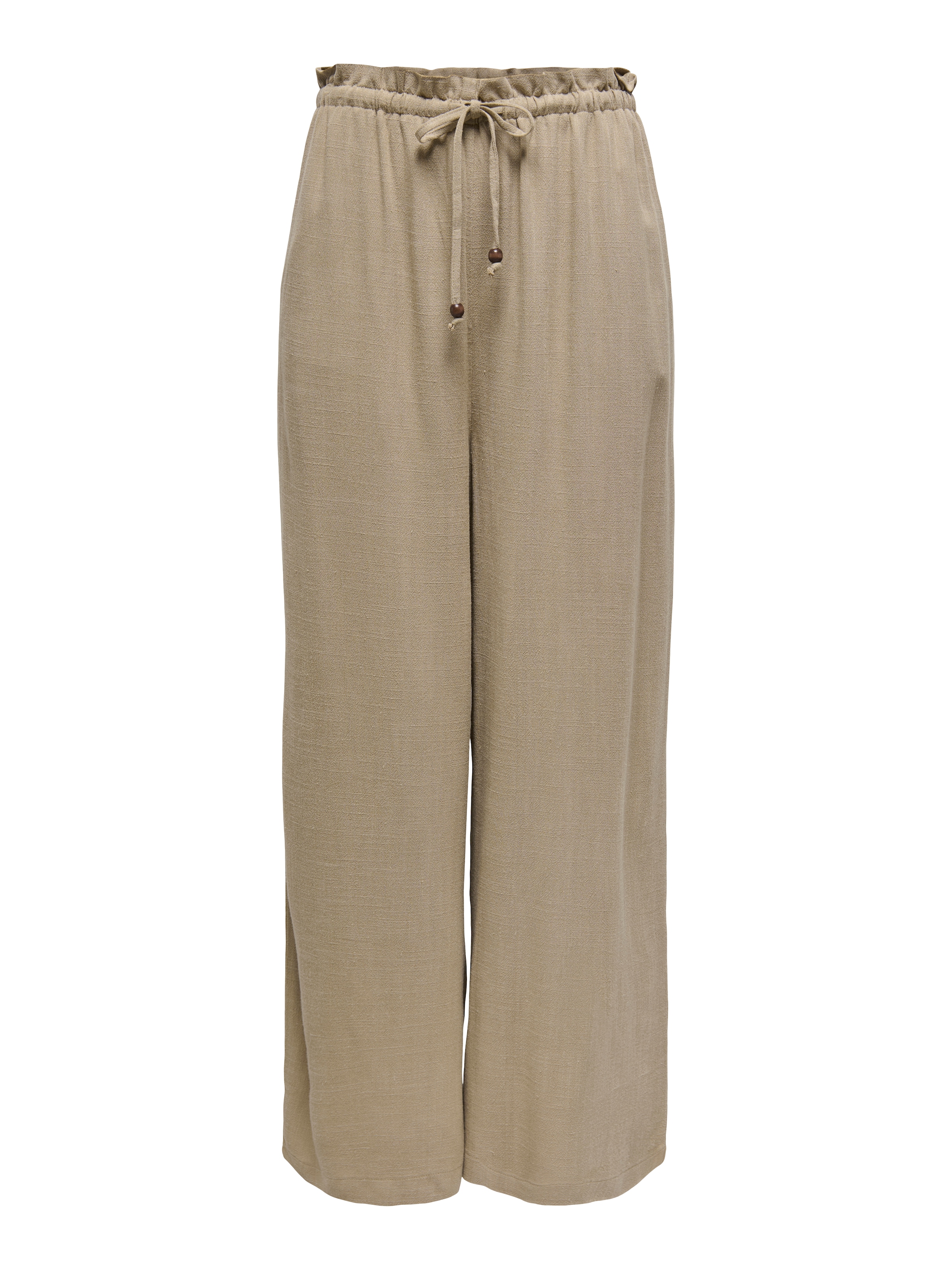 ONLY Schlupfhose "ONLSOLVI MW LINEN BL PB CULOTTE CC PNT", Sommerhose, mit günstig online kaufen