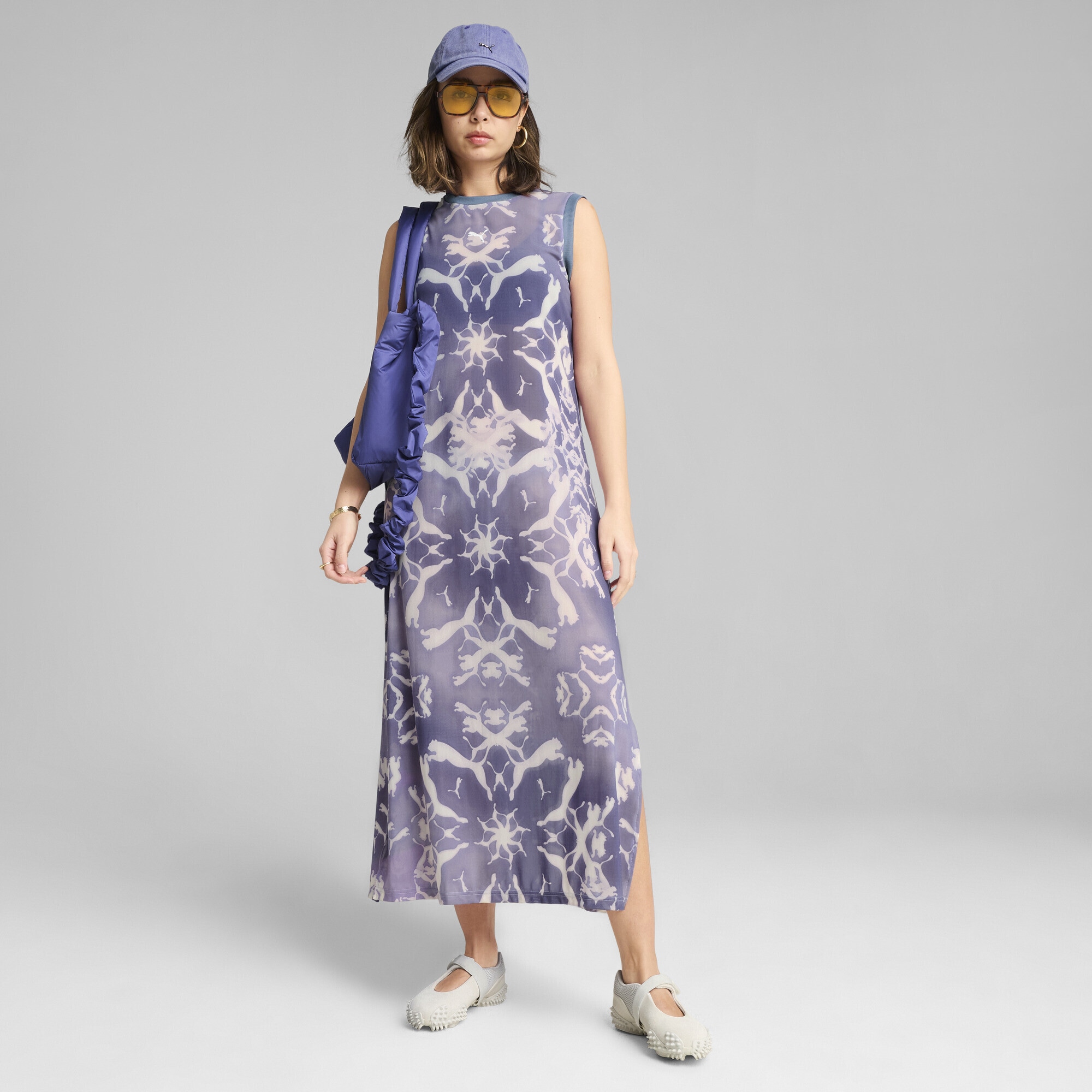 PUMA Sweatkleid »DARE TO Mesh-Säulenkleid Damen«