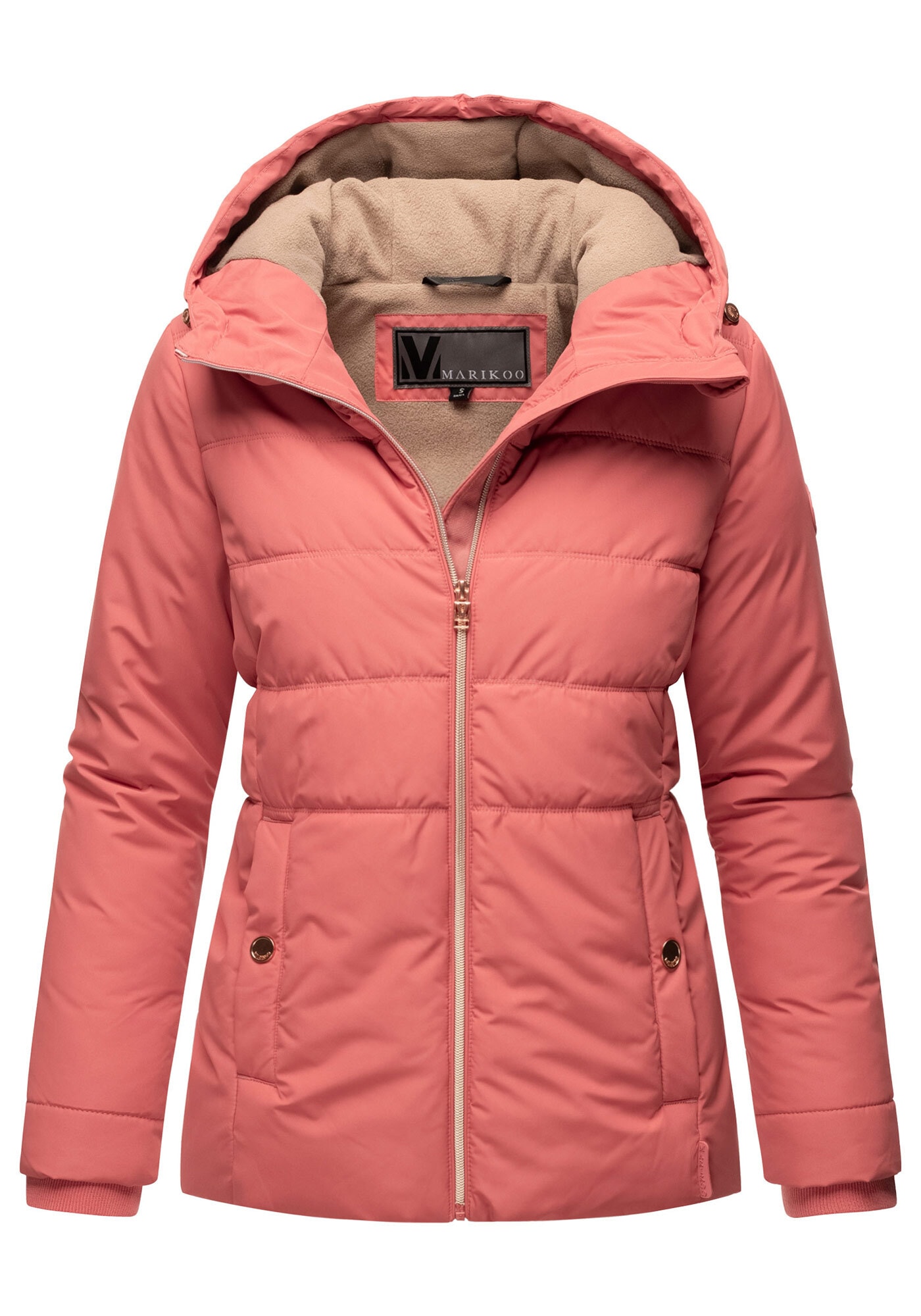 Marikoo Steppjacke »Alemee«, Mit warmen Fleecestoff im Inneren