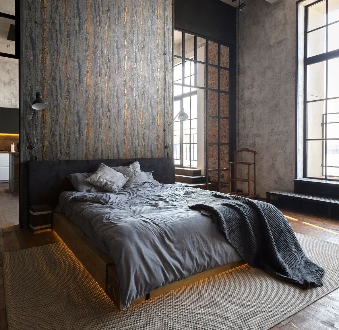 Marburg Vliestapete »Tapete Urban Stone«, urban, moderne Vliestapete für Wohnzimmer Schlafzimmer Küche