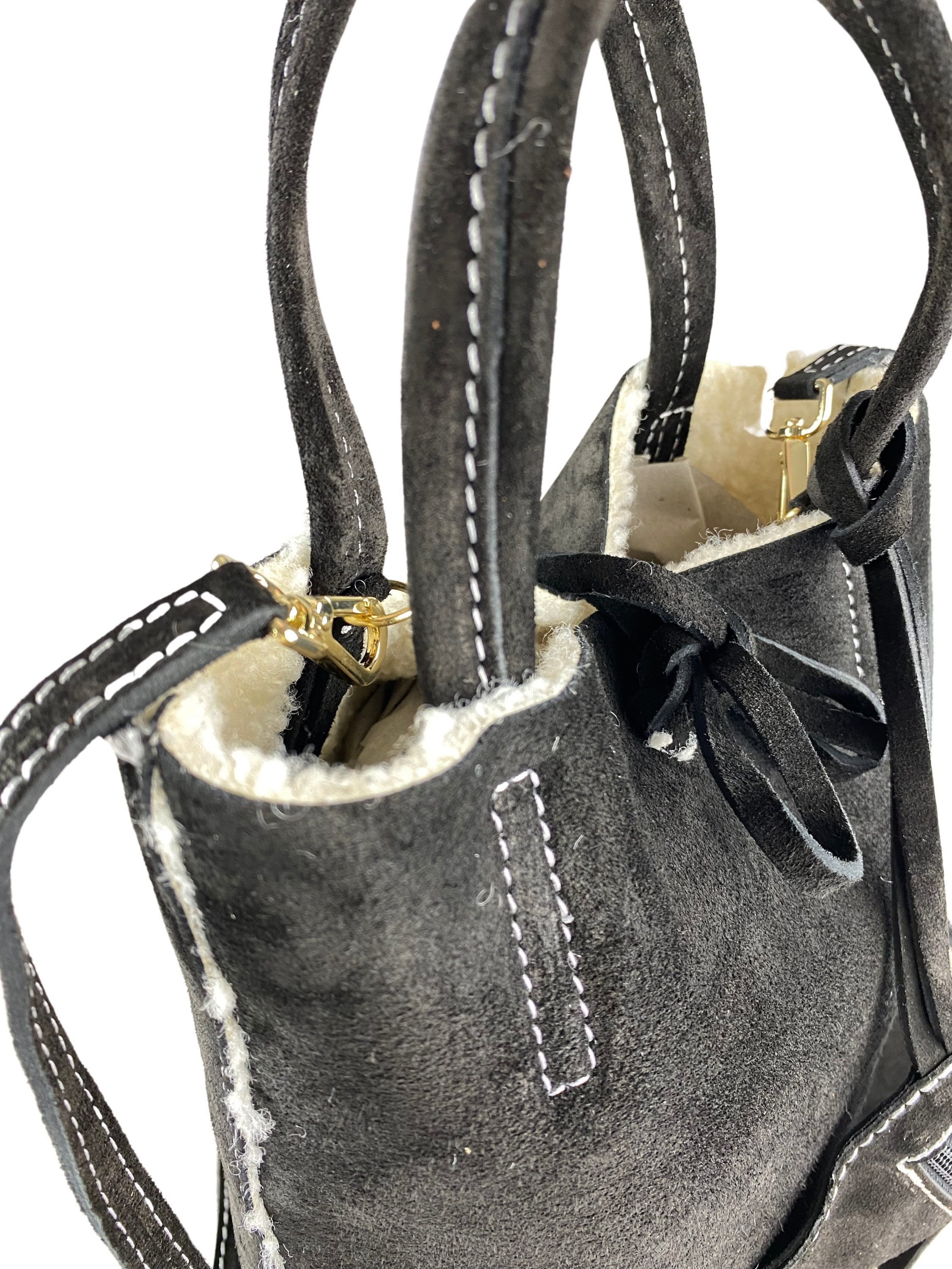 COLLEZIONE ALESSANDRO Umhängetasche »Mini Bag«, aus weichem Wildleder