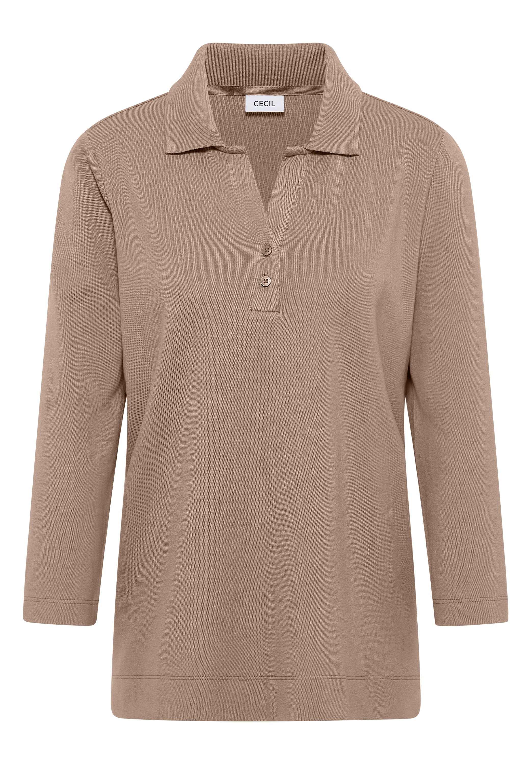 Cecil Poloshirt, in Unifarbe