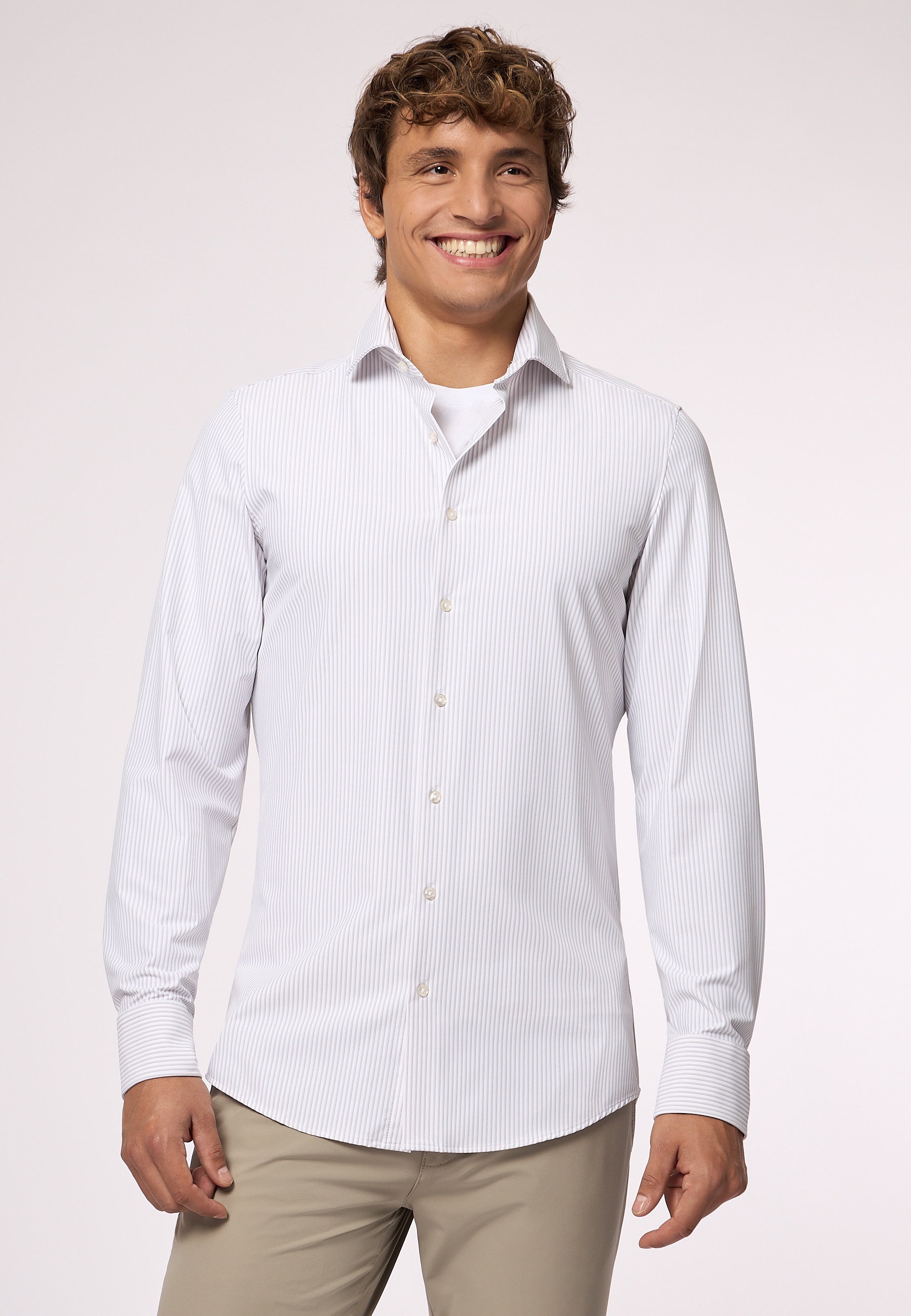 Roy Robson Businesshemd "Slim Fit Streifenhemd" günstig online kaufen