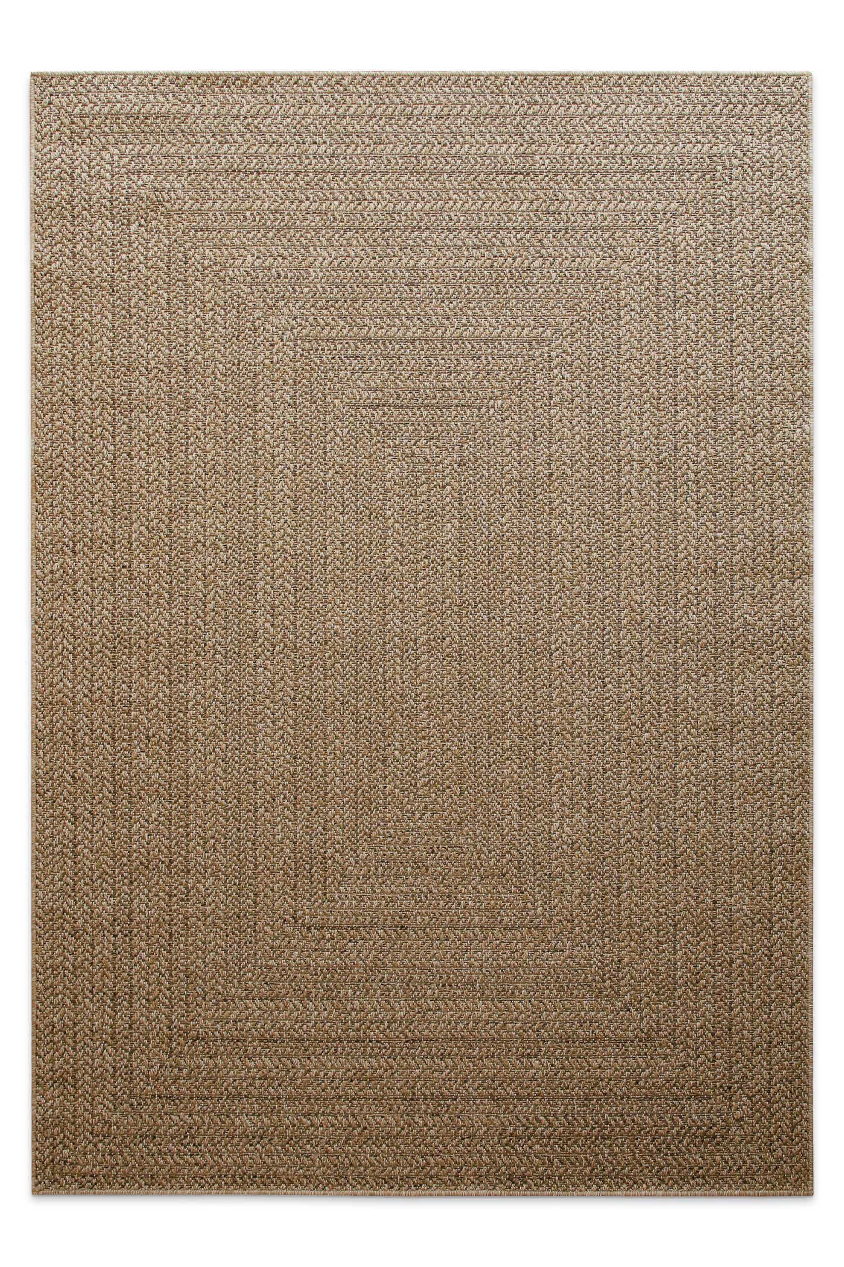 Wecon home Teppich »Layo« rechteckig 6 mm Höhe Flachgewebe, wetterfest, geometrisches Design, In- & Outdoor Teppich