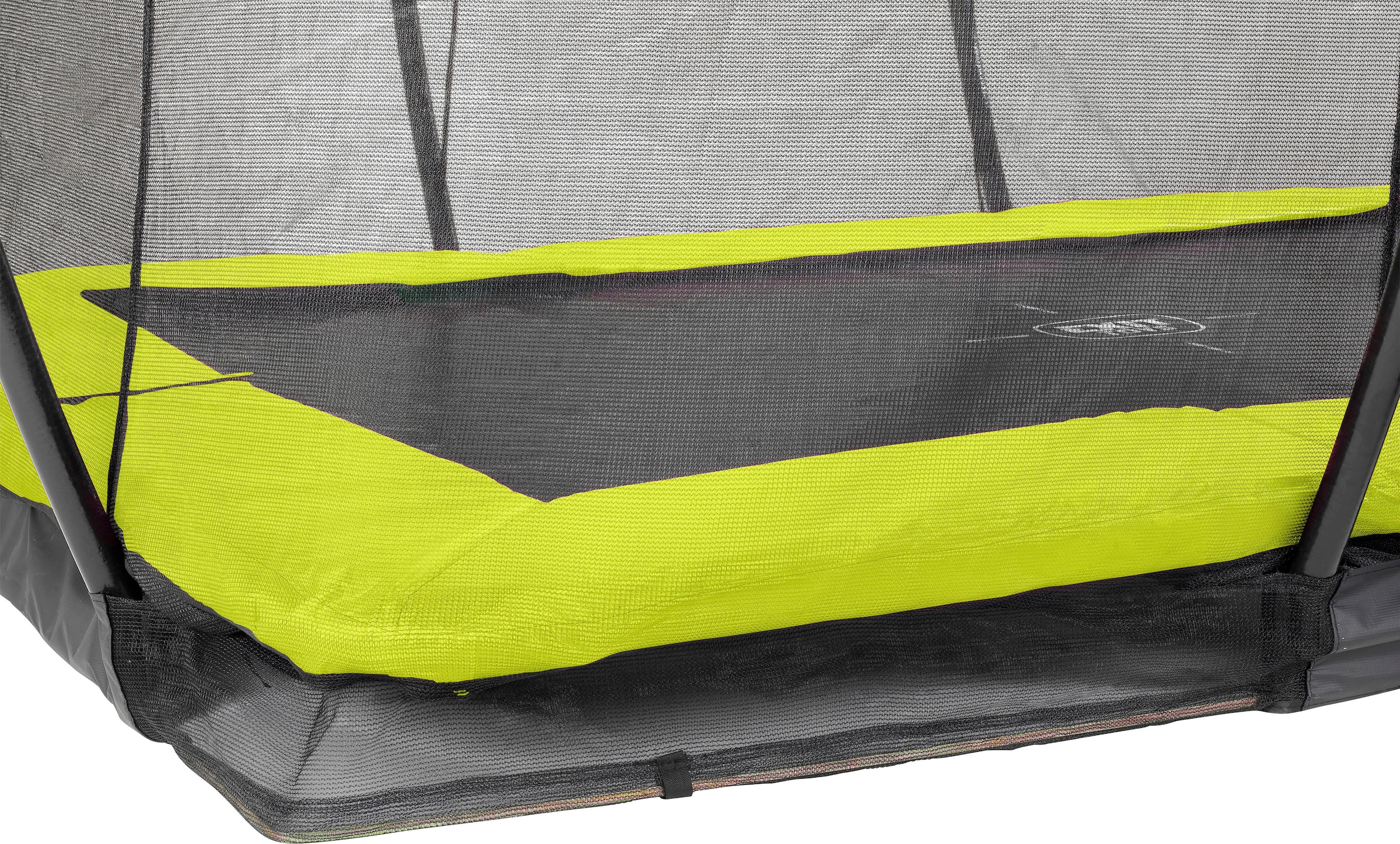 EXIT Bodentrampolin »Silhouette Ground«, BxT: 214x305 cm, mit Sicherheitsnetz