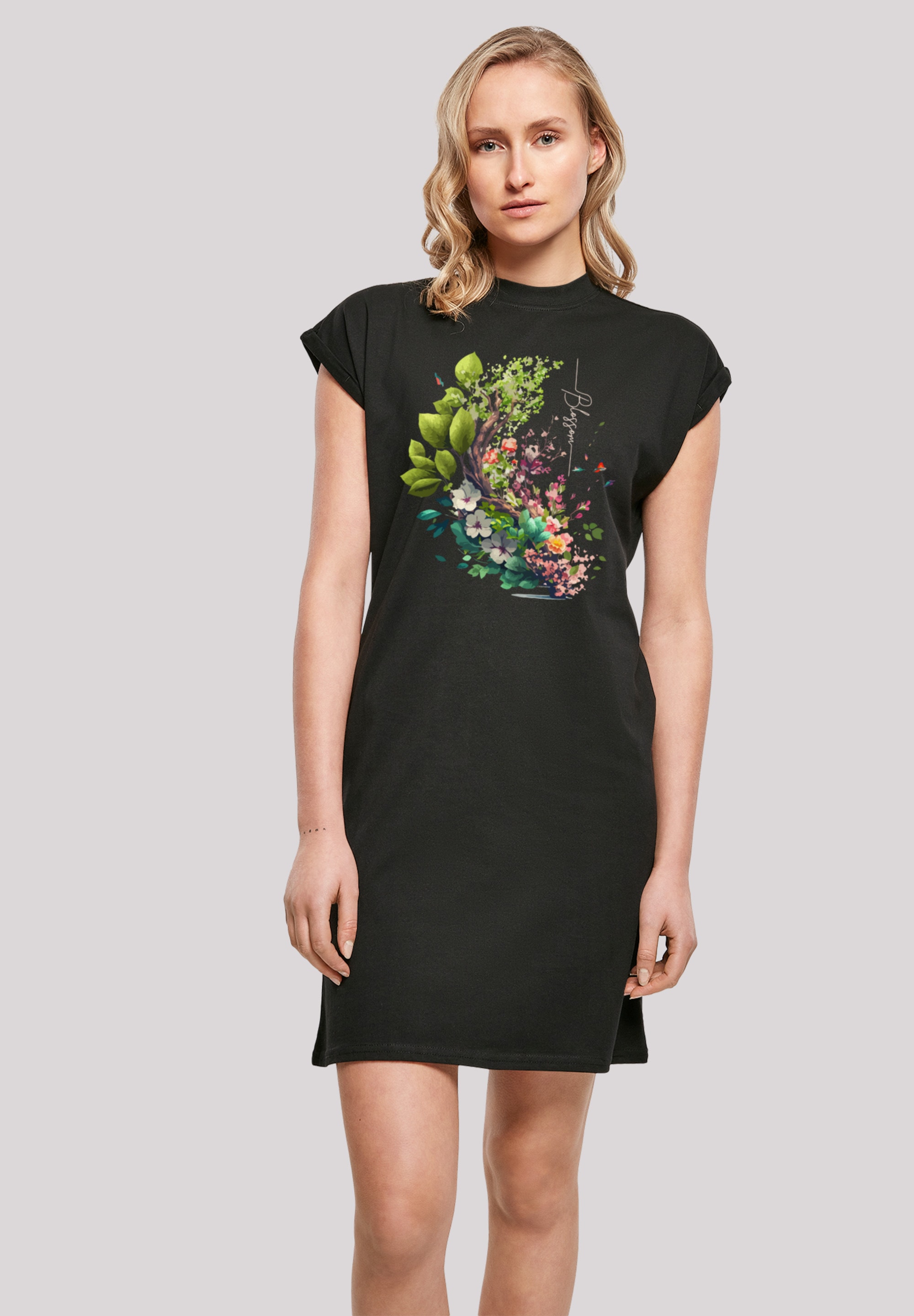 F4NT4STIC Shirtkleid "Blüten Baum Kleid", Print