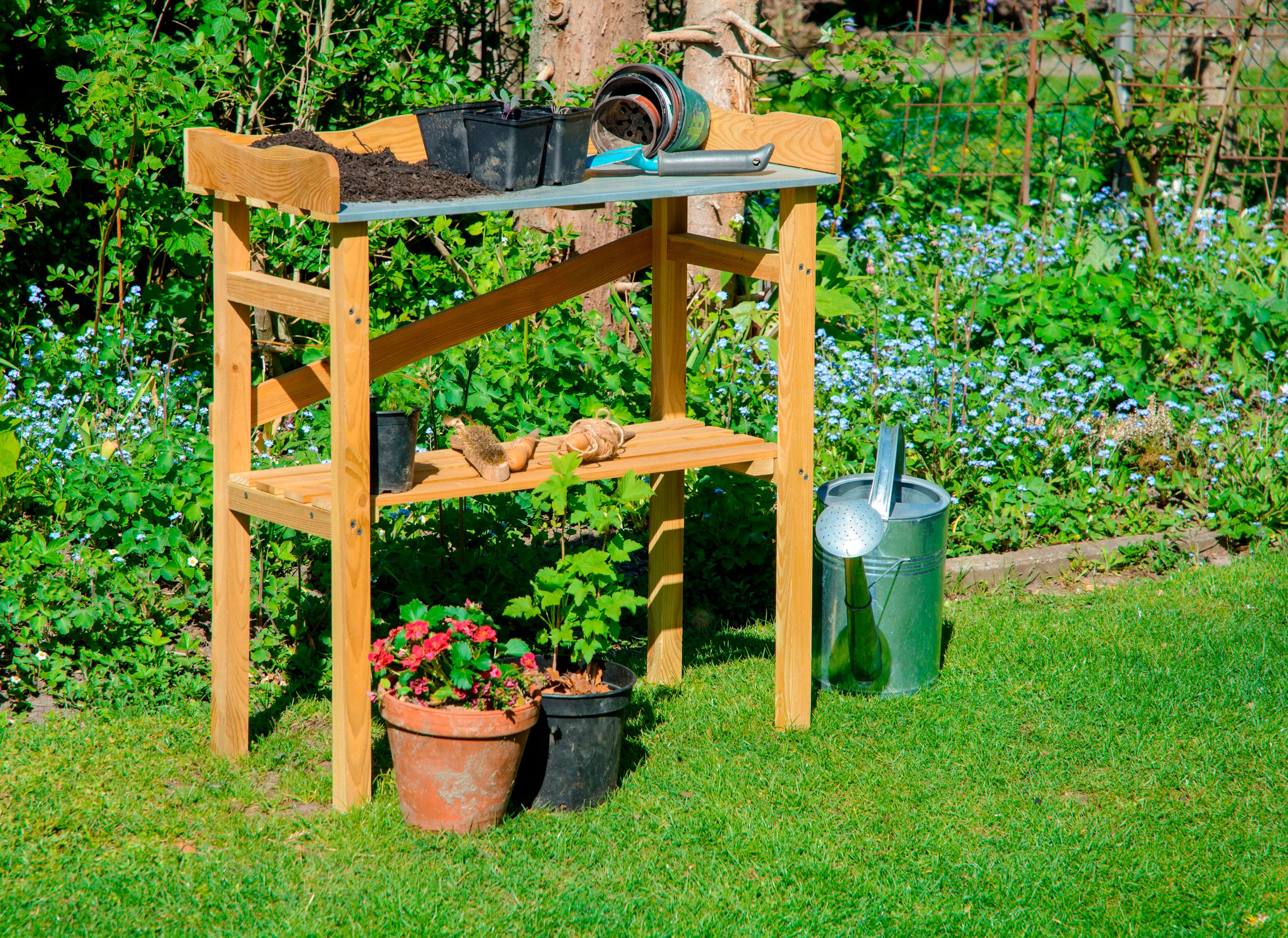 dobar Pflanztisch BxTxH: 86x40x80 cm günstig online kaufen