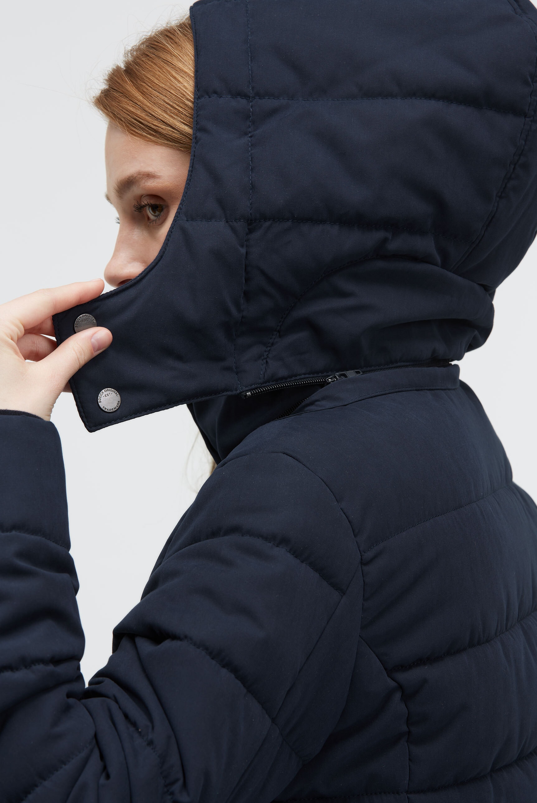 SOCCX Parka mit Kapuze mit Windbreaker-Bündchen