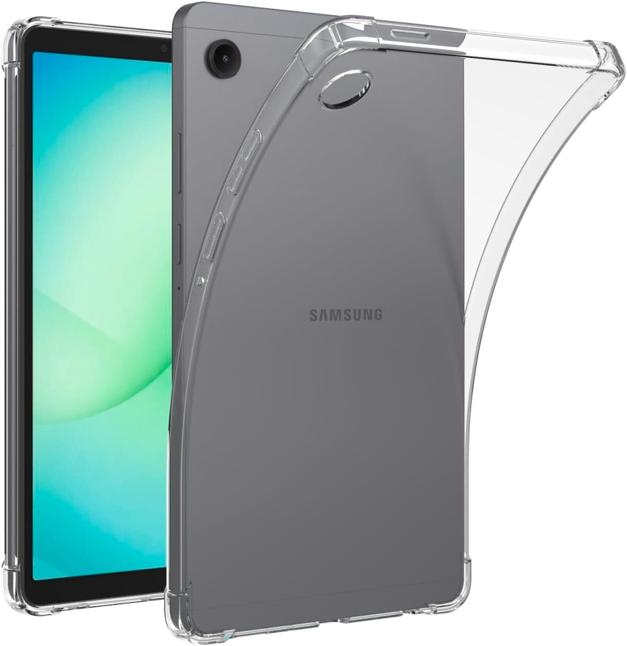 SAMSUNG Tablet-Hülle "Designed for Samsung Mobeen Clear Cover für Galaxy Tab A11+", Tablet, transparent, Hüllen