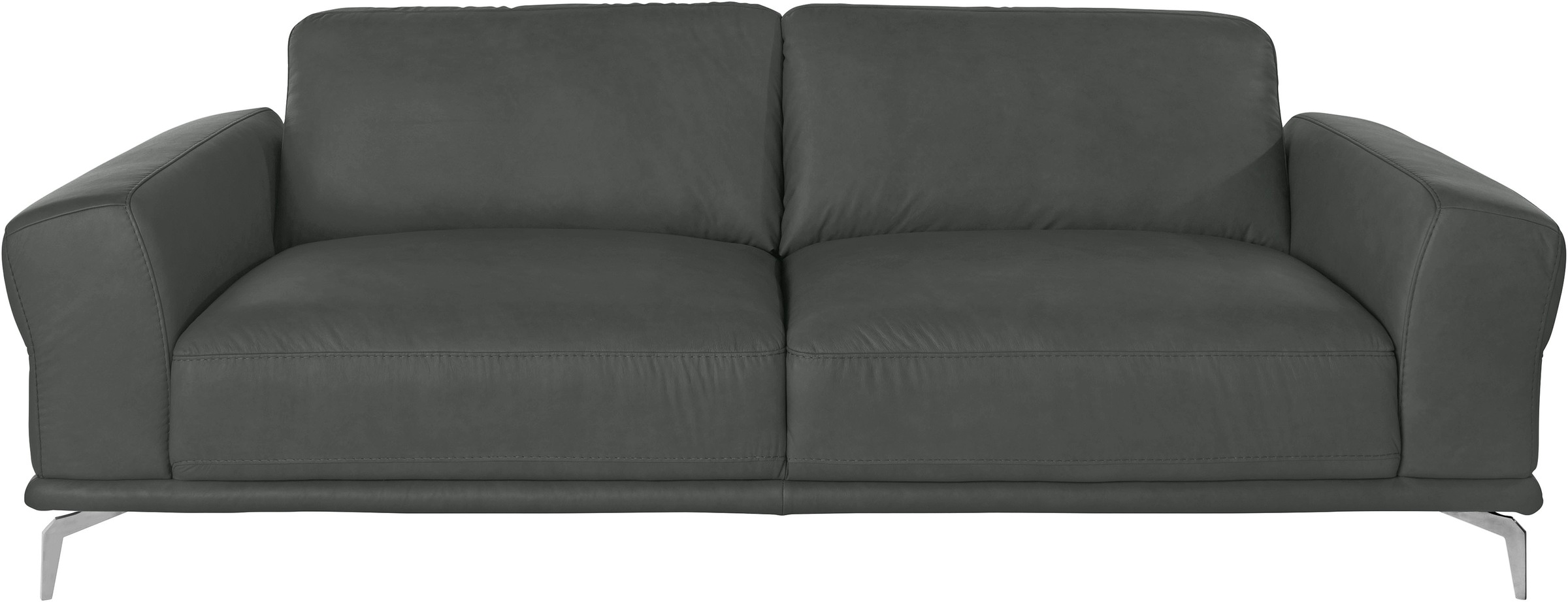 W.SCHILLIG 2,5-Sitzer »montanaa«, mit Metallfüßen in Chrom glänzend, Breite 232 cm