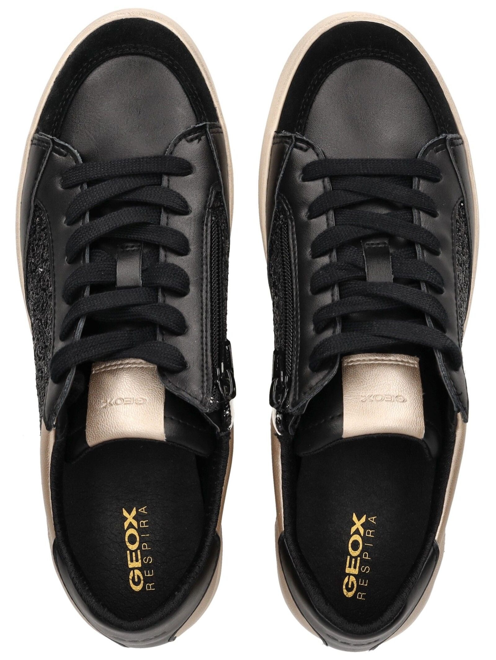 Geox Sneaker »Geox Sneaker Lederimitat/Textil«