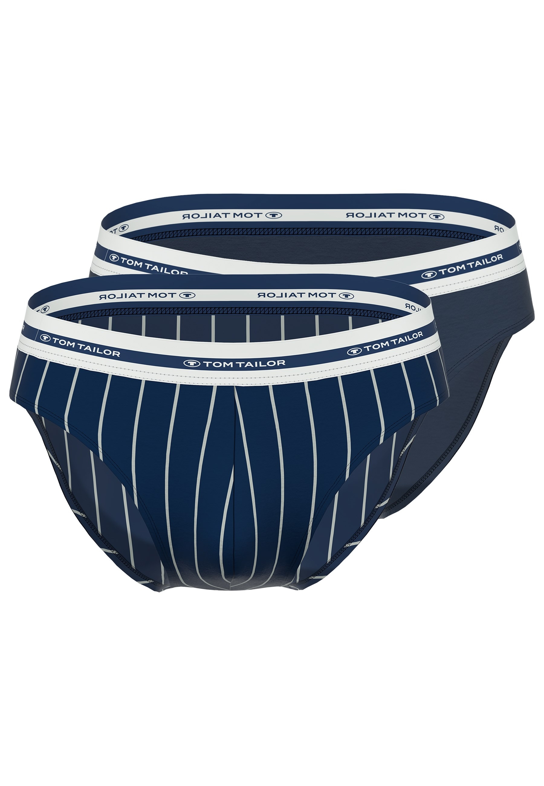 TOM TAILOR Minislip 2er Pack, 2 bequem, eng, atmungsaktiv, Streifendesign, günstig online kaufen