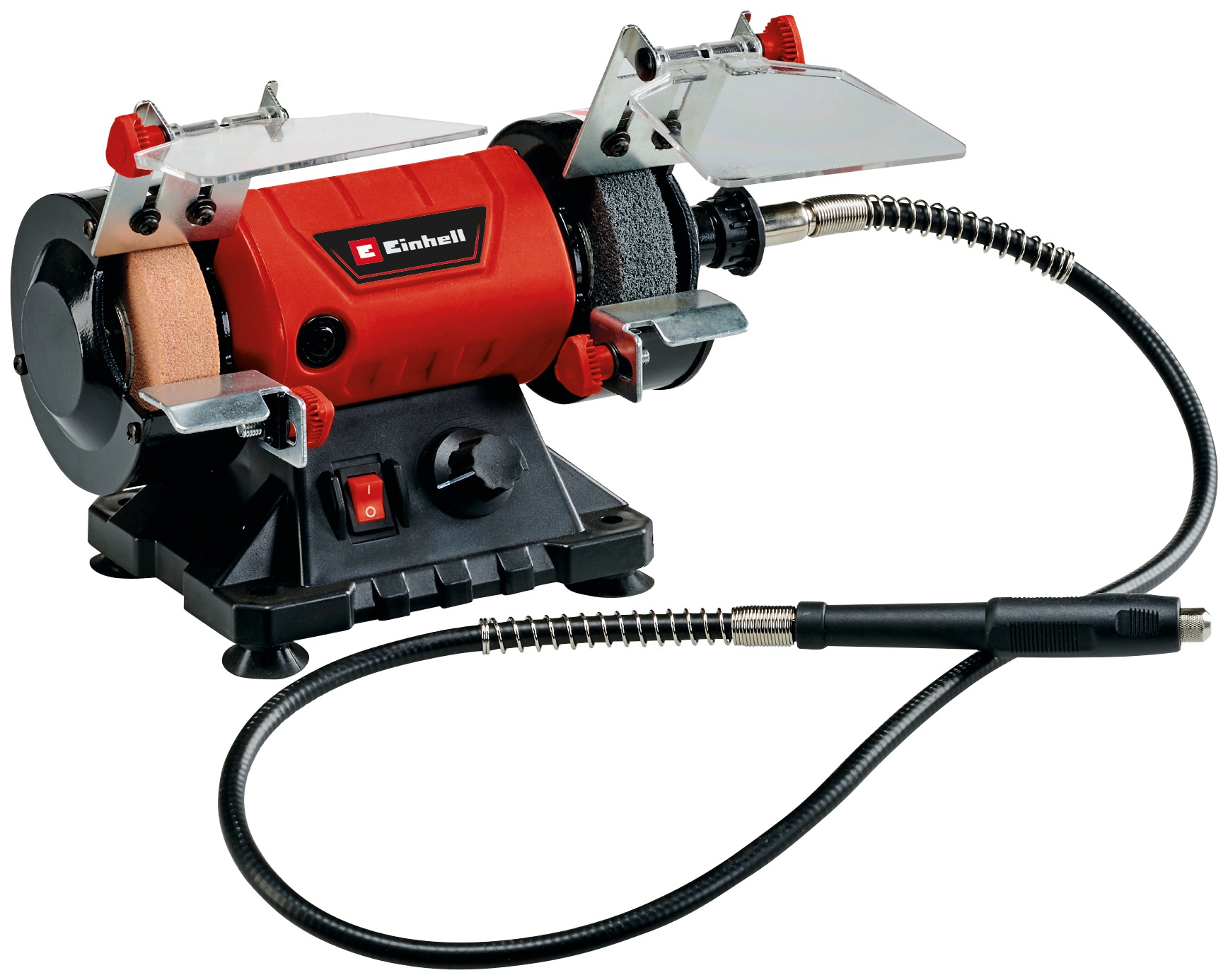EINHELL Doppelschleifer "TC-XG 75 Kit", B:28cm H:22,9cm L:22,2cm, rot, Schleifmaschinen