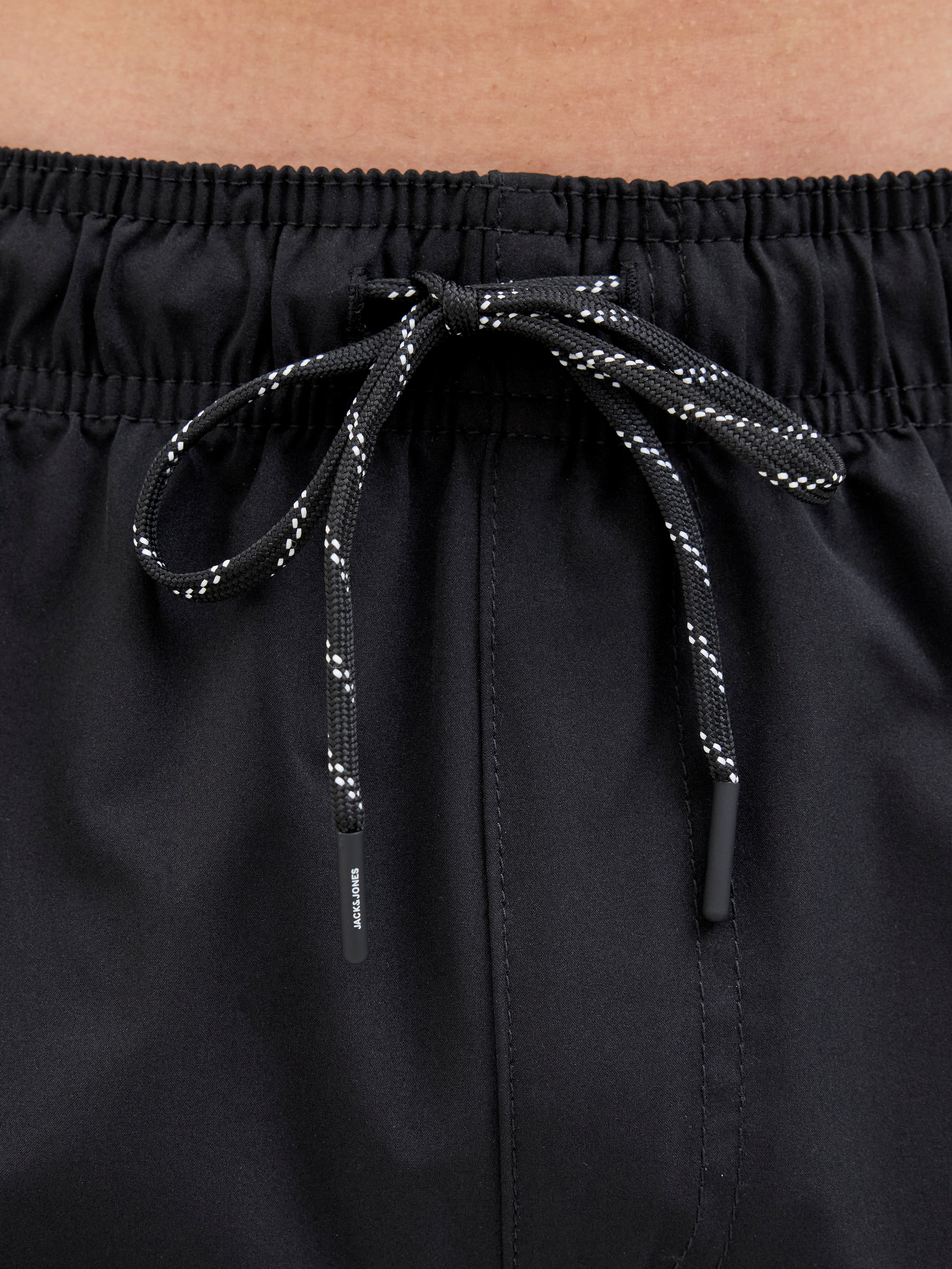 Thumbnail - Jack & Jones Badeshorts "JPSTMAUI Badeshort mit elastischem Bund und normalem Schnitt" unifarben, modisch, slim fit, Pol...