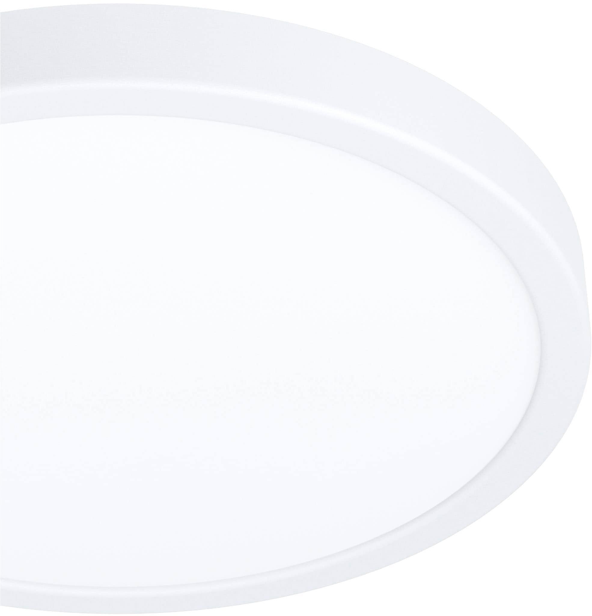 EGLO Aufbauleuchte »Fueva 5 Deckenlampe, Deckenbeleuchtung, Metall und Kunststoff, Lampe« LED-Modul 1 Stk. Warmweiß Aufbauleuchte - H2,8 x Ø28,5 cm - weiß - 20,5W inkl.