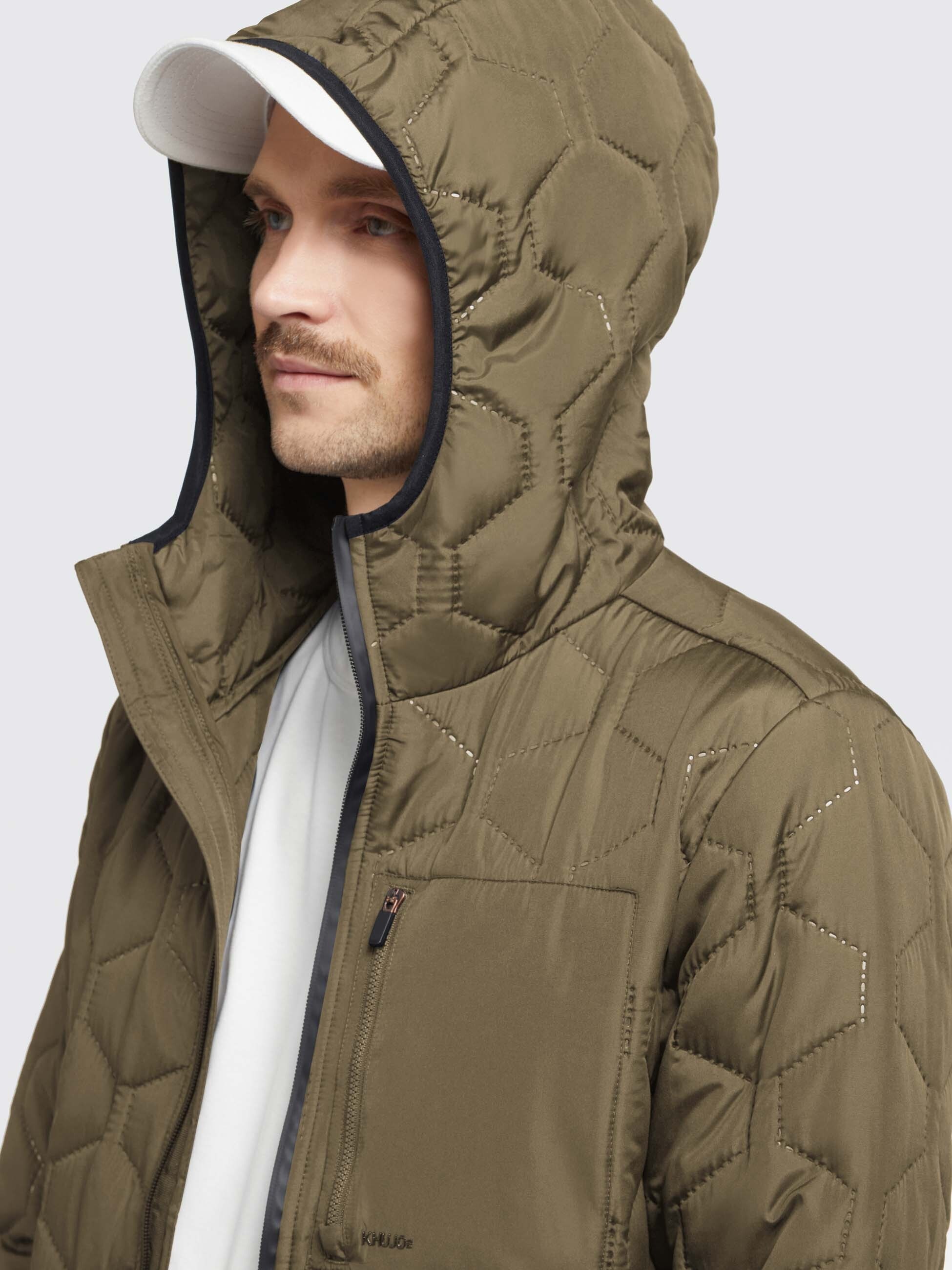 khujo Steppjacke »TRUE«, (1 St.), mit Kapuze